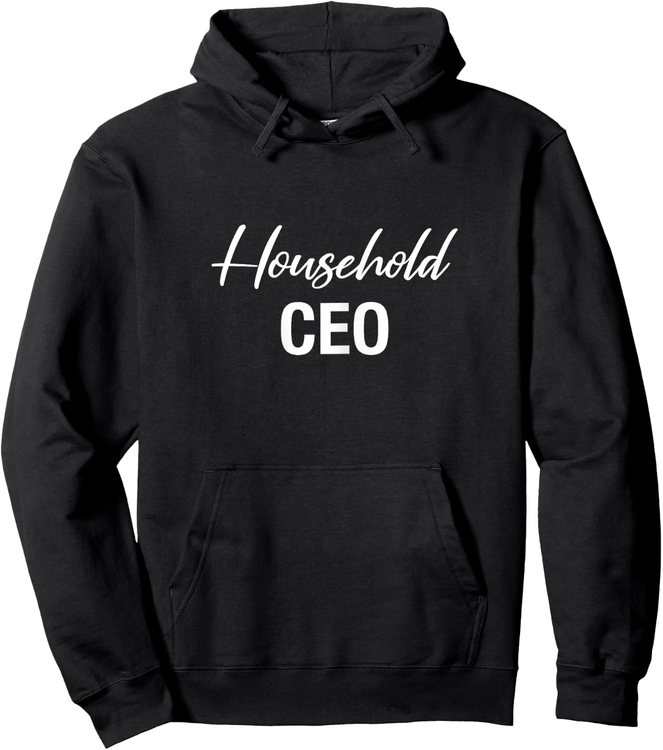 Household CEO Funny Gifts For Wife Mom Boss Hoodie - Hoodie | Black