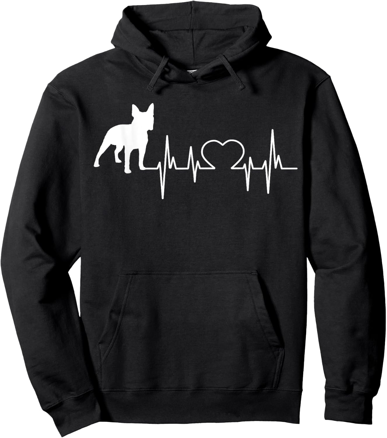 Boston Terrier Boston-Bulldog Women Kids Hoodie - Hoodie | Black