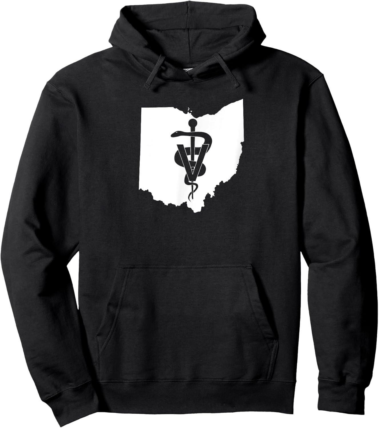 Ohio Veterinary Medicine Vet Tech Clinic Hoodie - Hoodie | Black