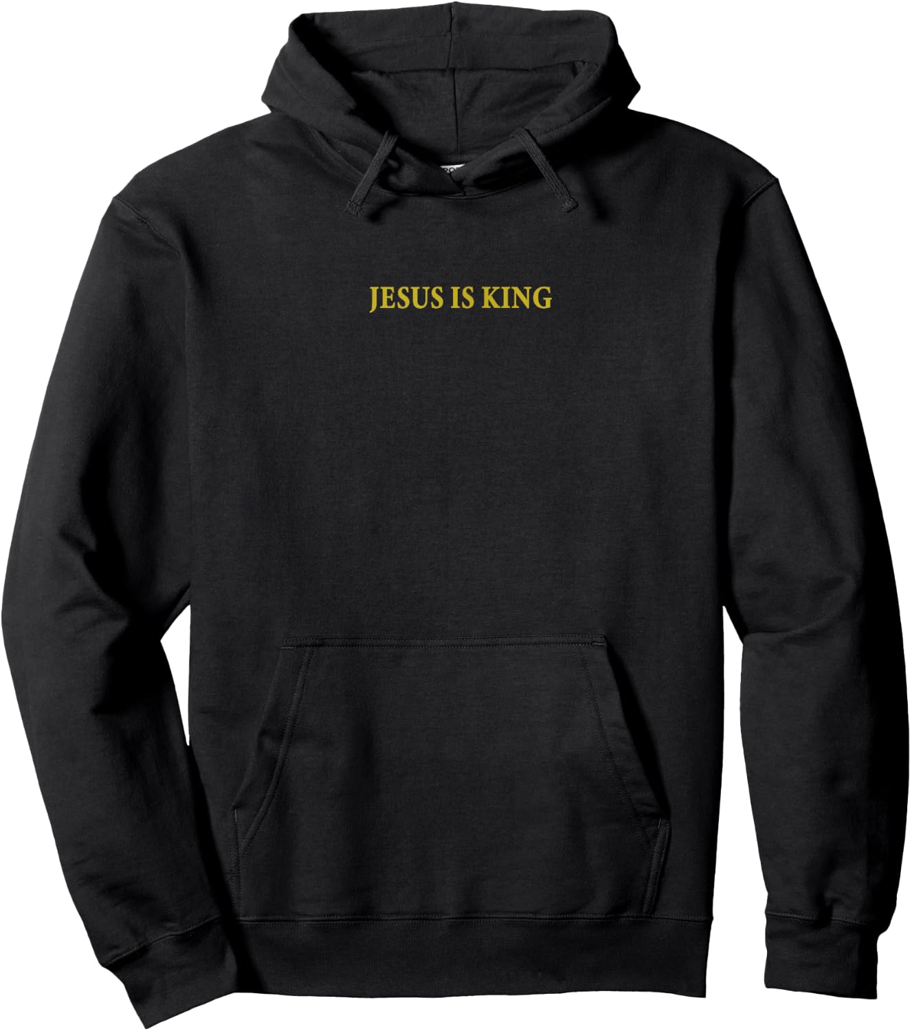 Jesus is King Christian Hoodie - Hoodie | Black