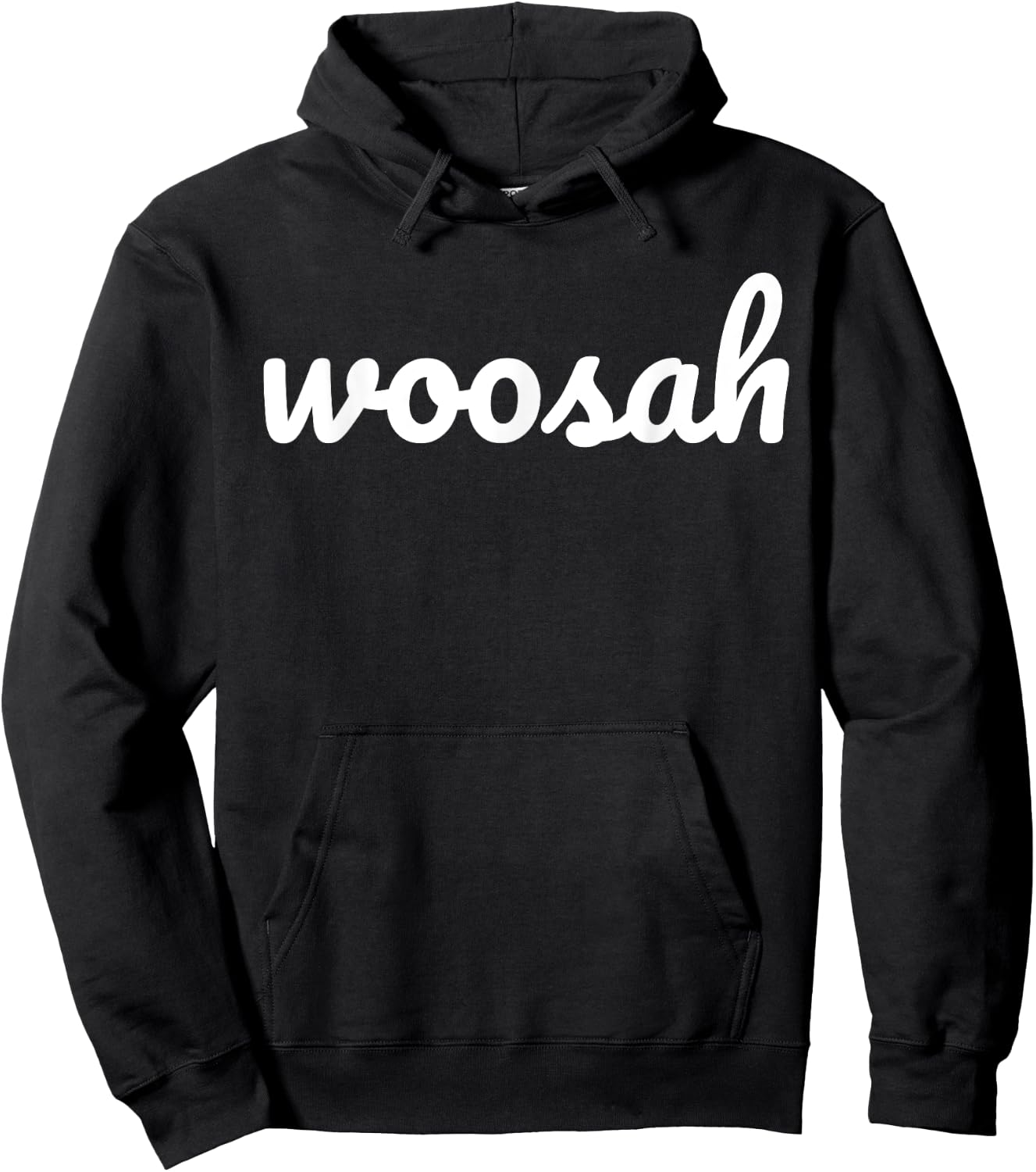 Woosah Calm Yoga Exhale Shirt Hoodie - Hoodie | Black