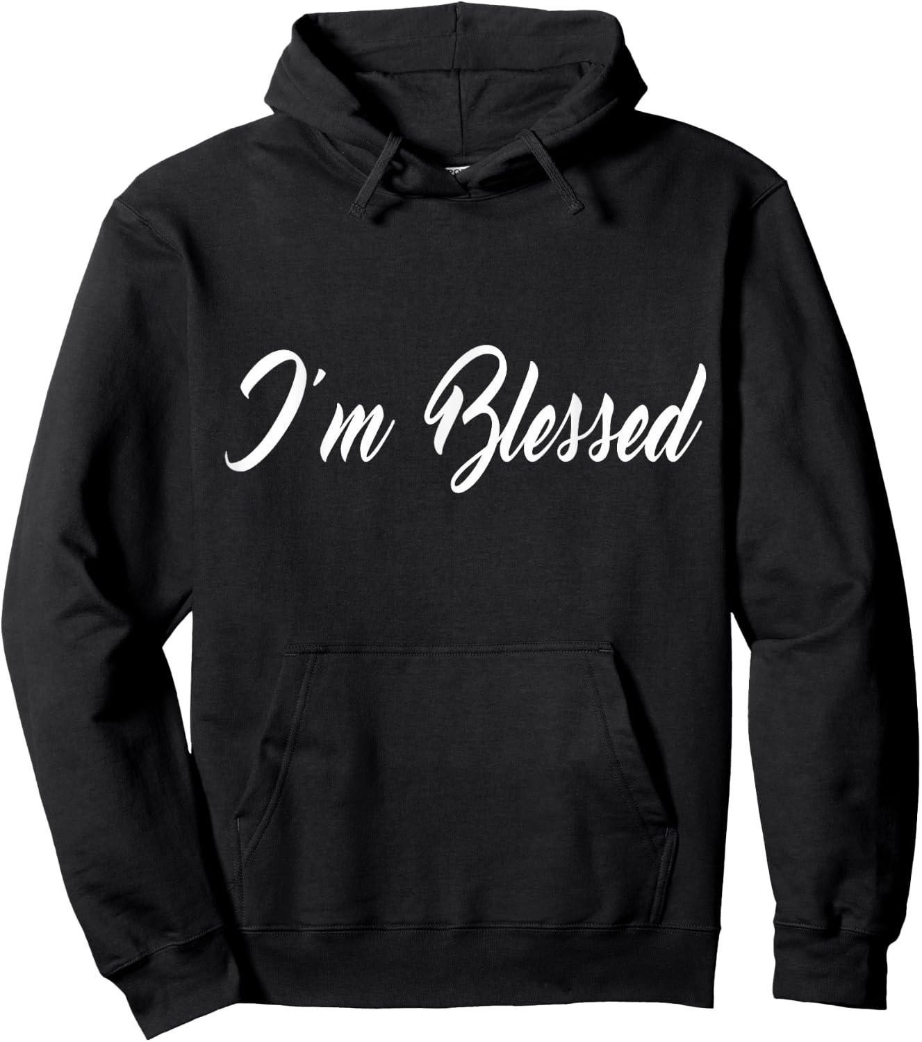 Inspirational I'm Blessed Christian Hoodie - Hoodie | Black