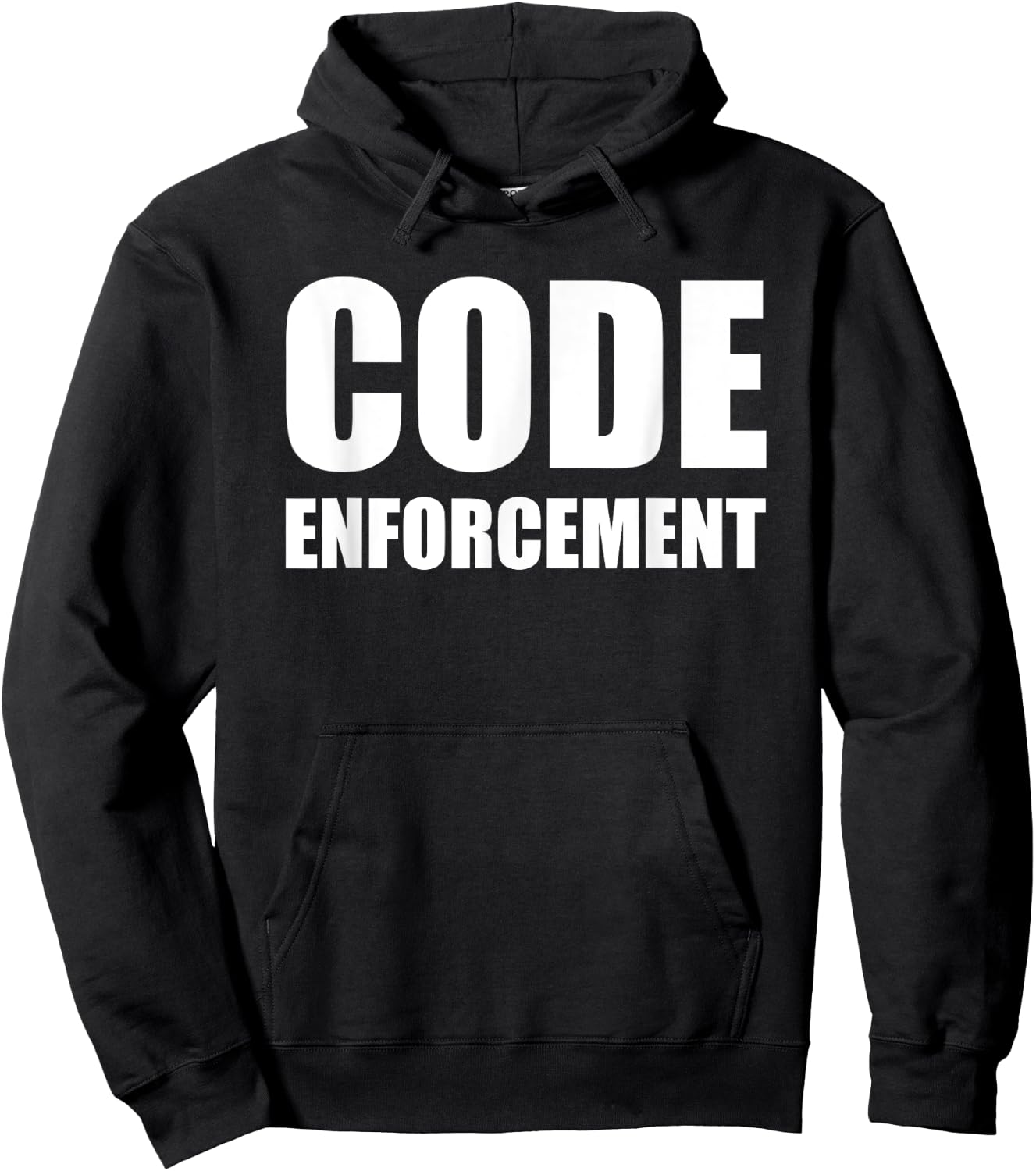 Code Enforcement Shirt Hoodie - Hoodie | Black