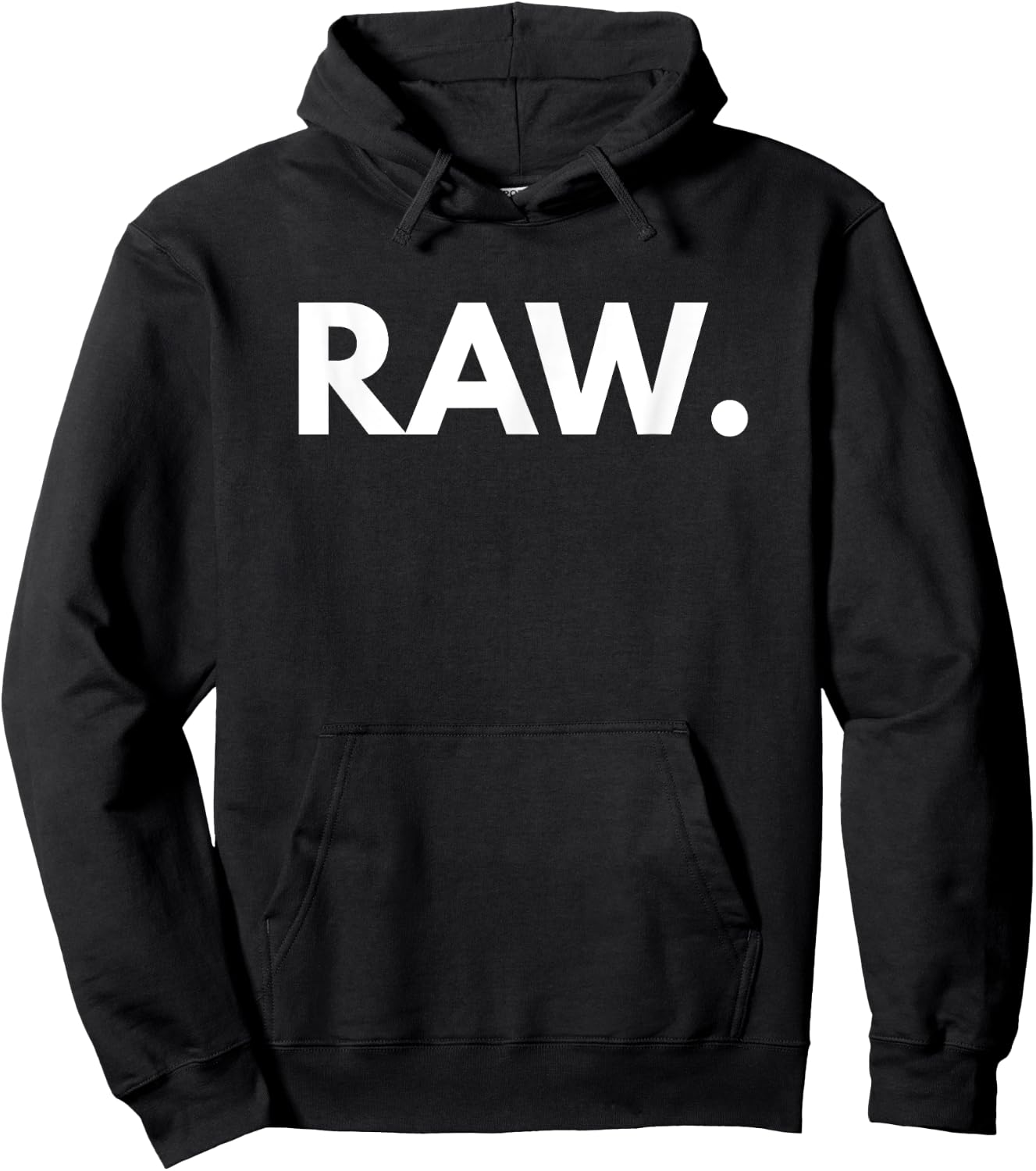 Raw Novelty Gift Hoodie - Hoodie | Black