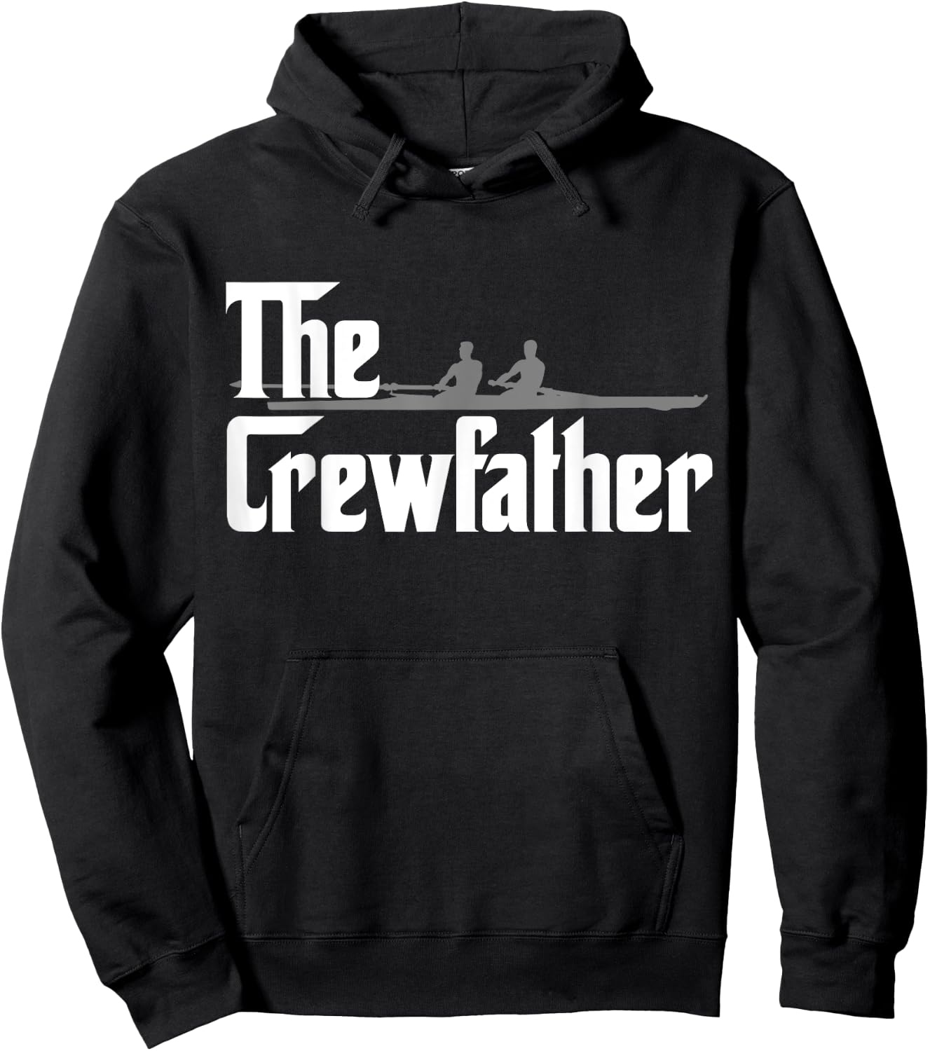 The Crew Father Rowing Funny Rowers Gift Shirt Hoodie - Hoodie | Black