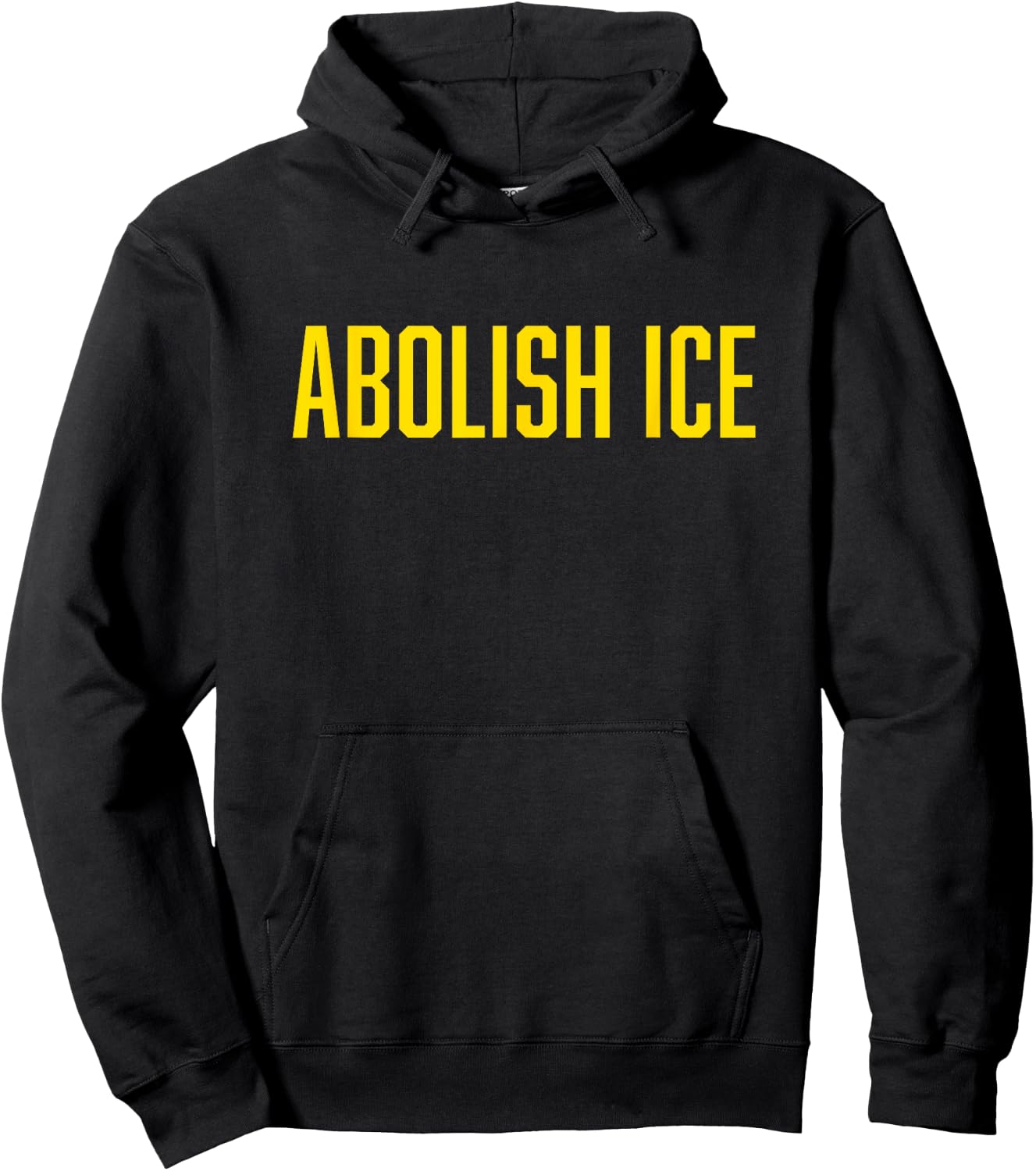 Abolish ICE Protest & Resist Support Immigrants Hoodie - Hoodie | Black