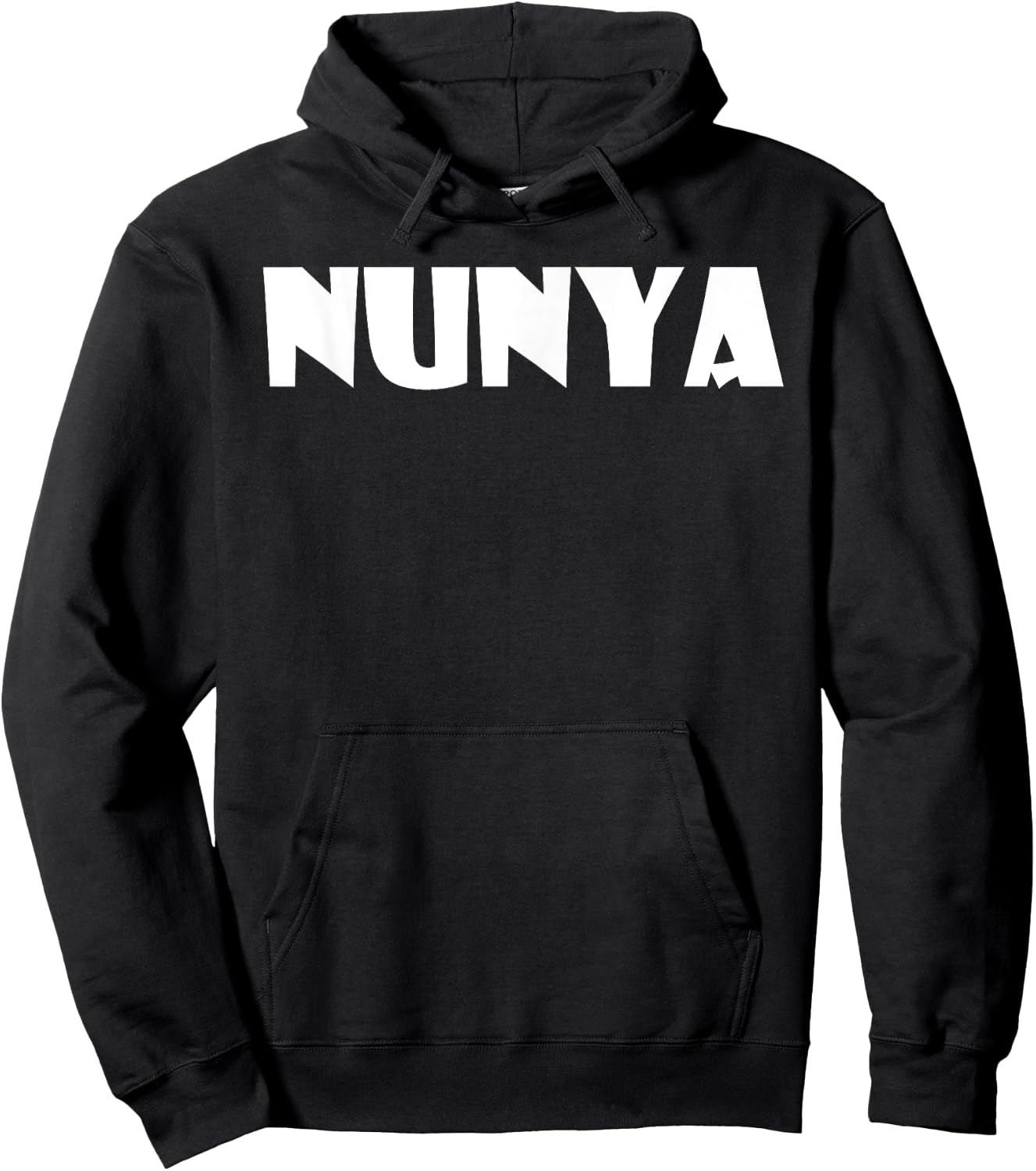 Nunya Business Funny Saying None Of Your Business Hoodie - Hoodie | Black