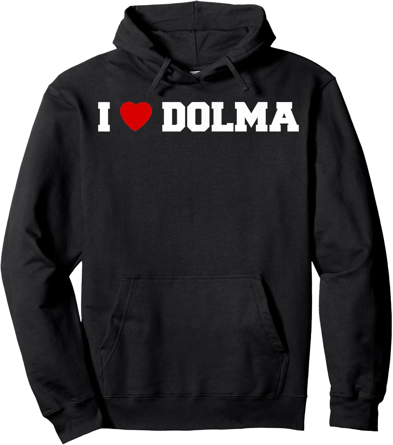 I Love Dolma Hoodie - Hoodie | Black