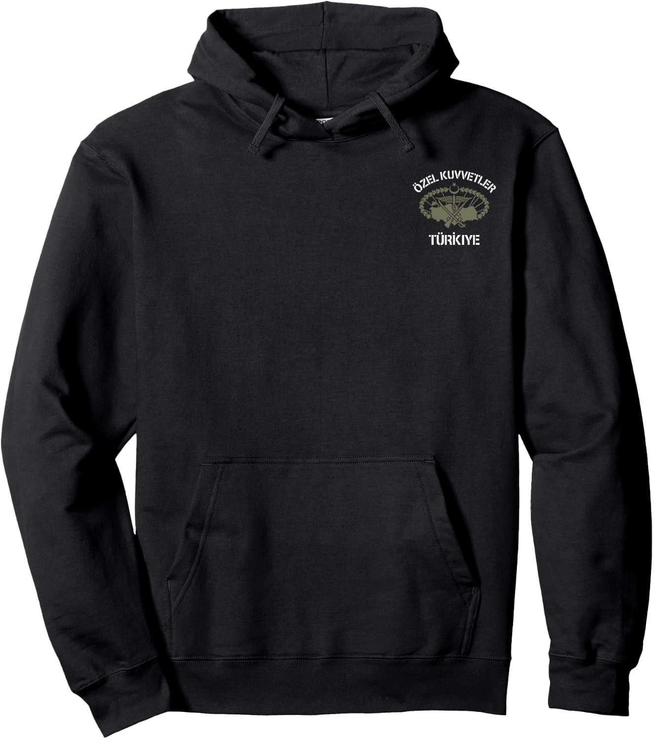 Bordo Bereliler Turkish Special Forces Hoodie - Hoodie | Black