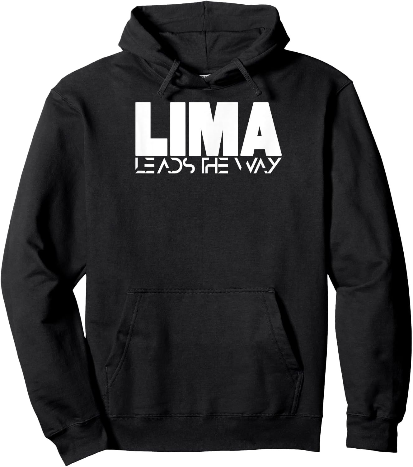 Lima Leads the Way South Carolina Military College Hoodie - Hoodie | Black