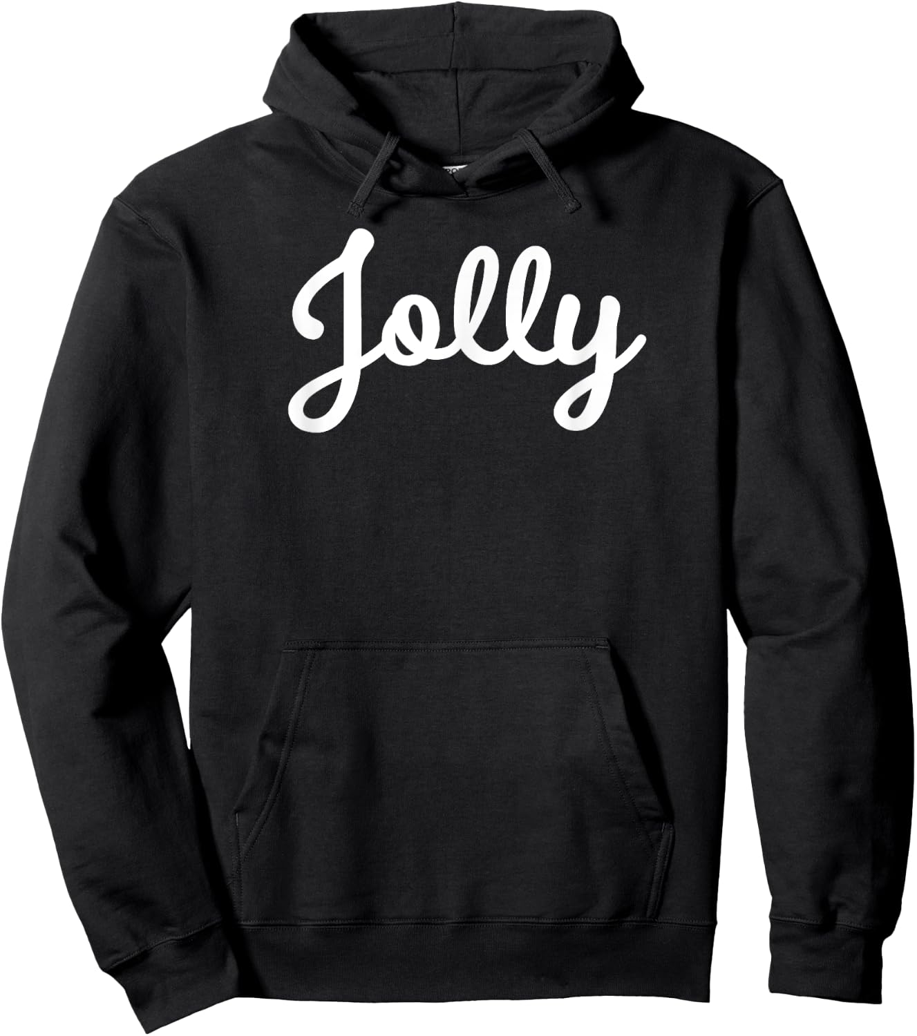 Cute Couples Matching Christmas: Jolly Hoodie - Hoodie | Black