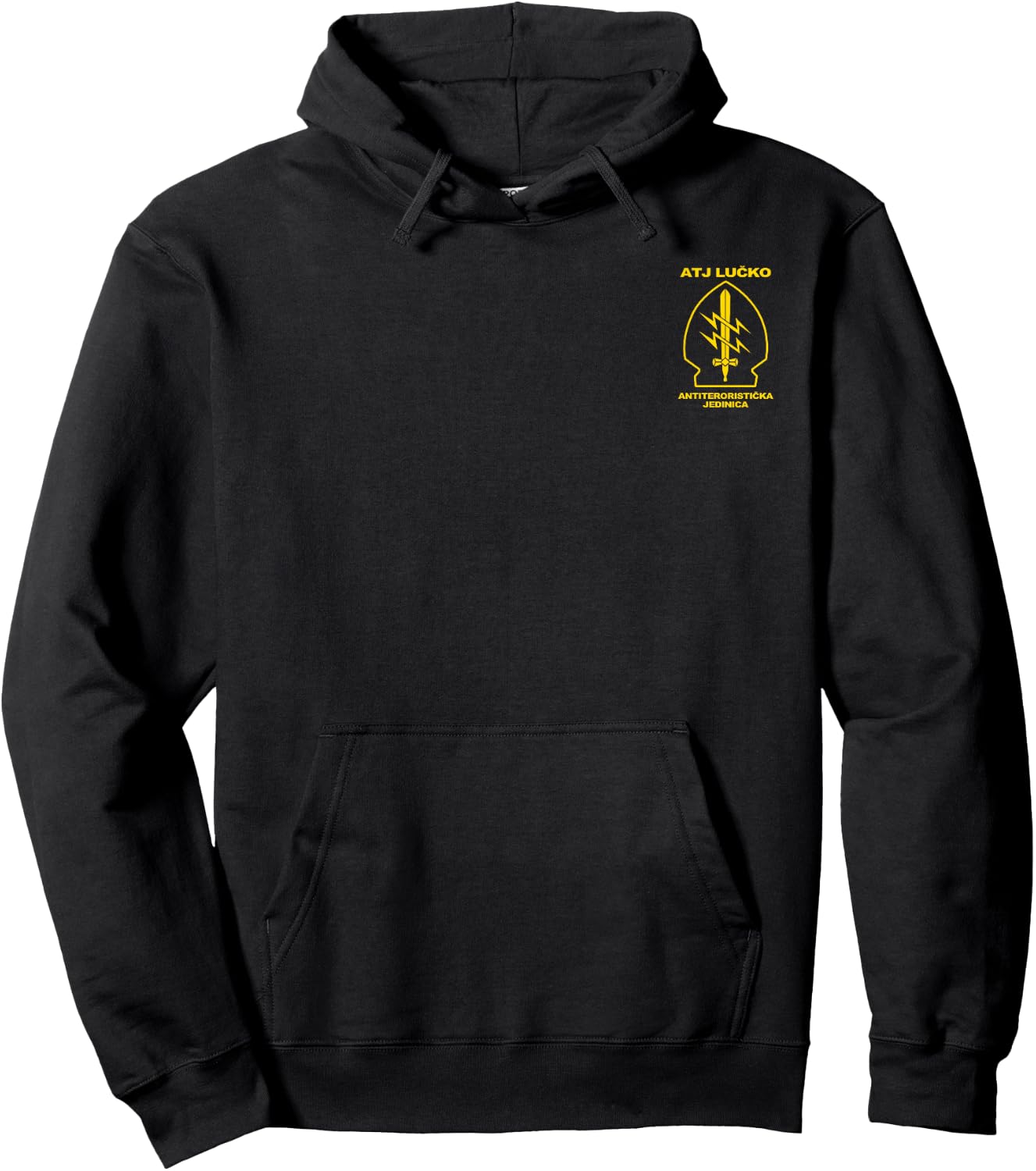 Croatian Police ATJ LUCKO Specijalna Policija Hoodie - Hoodie | Black