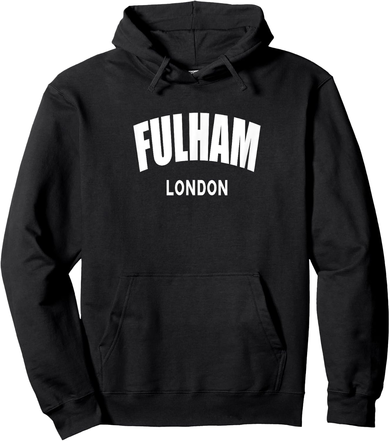 Fulham Gifts London England Vintage Souvenirs Apparel Hoodie - Hoodie | Black