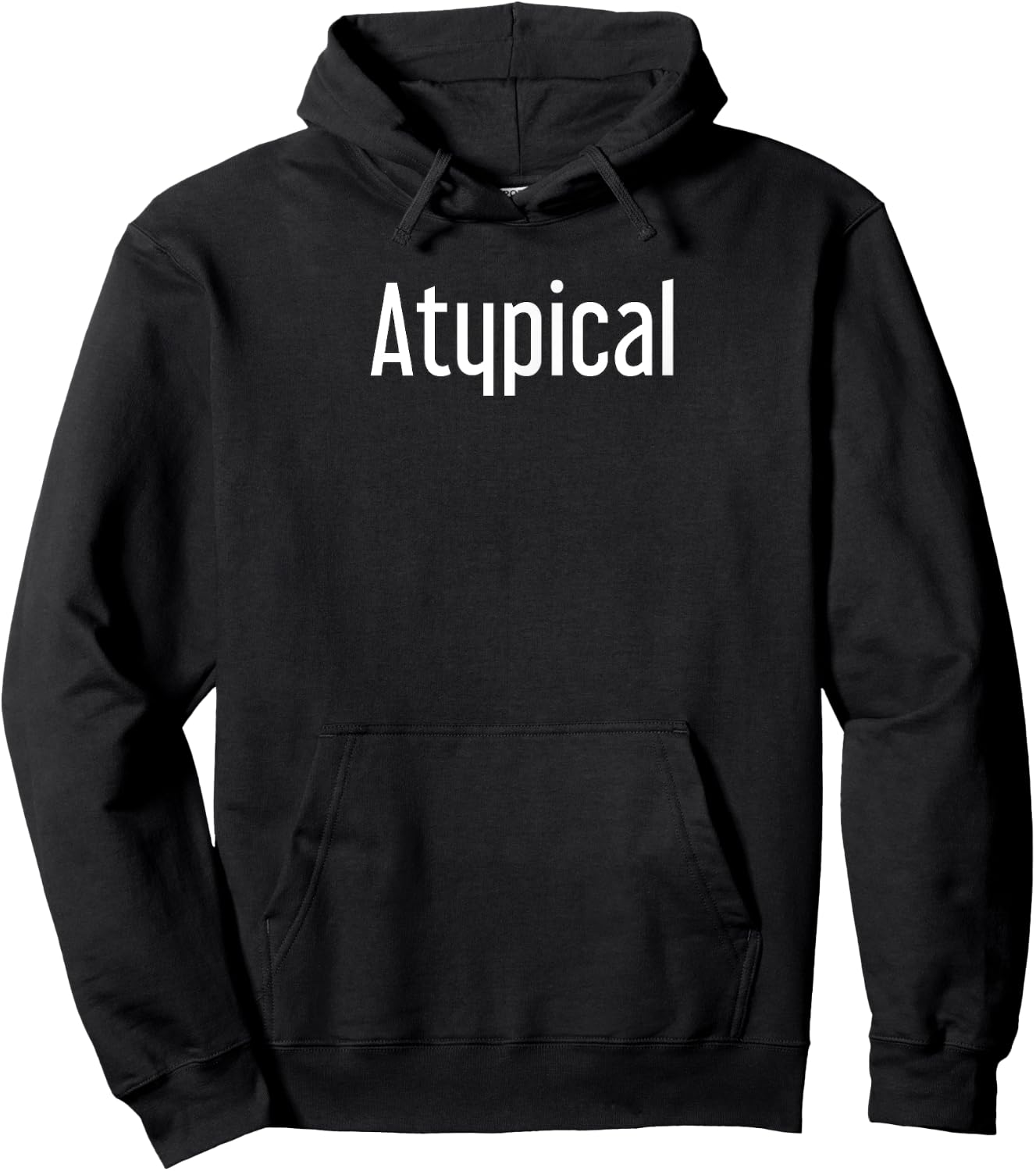 Atypical Hoodie - Hoodie | Black