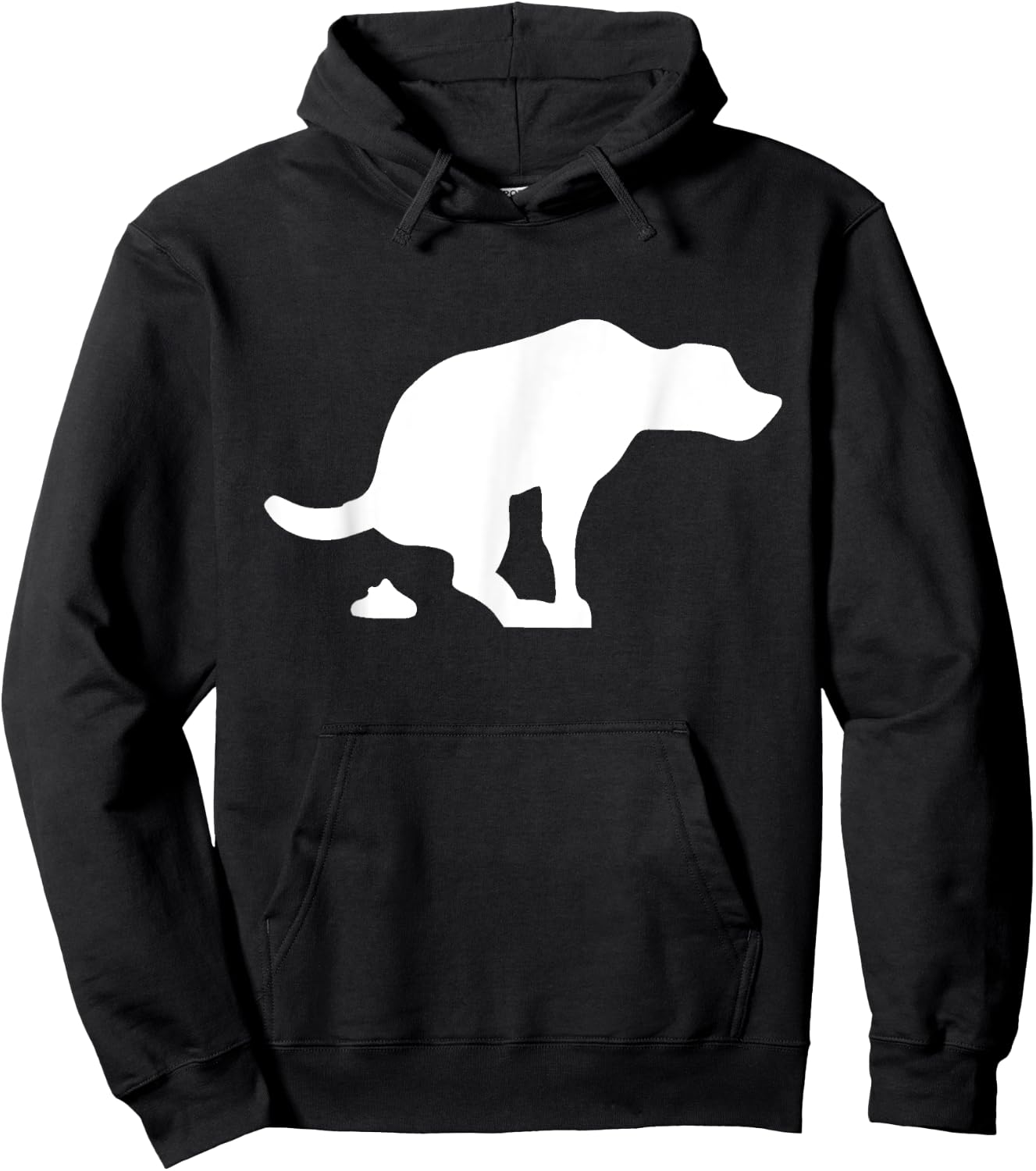 Dog Poop Lover Puppy Funny Hoodie - Hoodie | Black