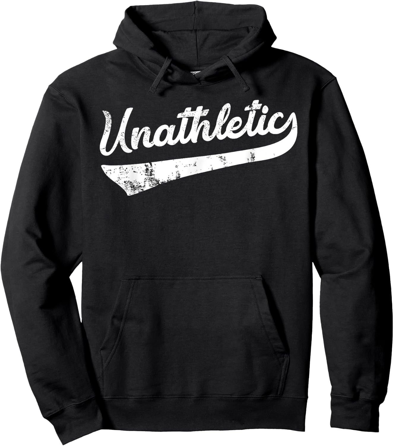 Unathletic Hoodie - Hoodie | Black