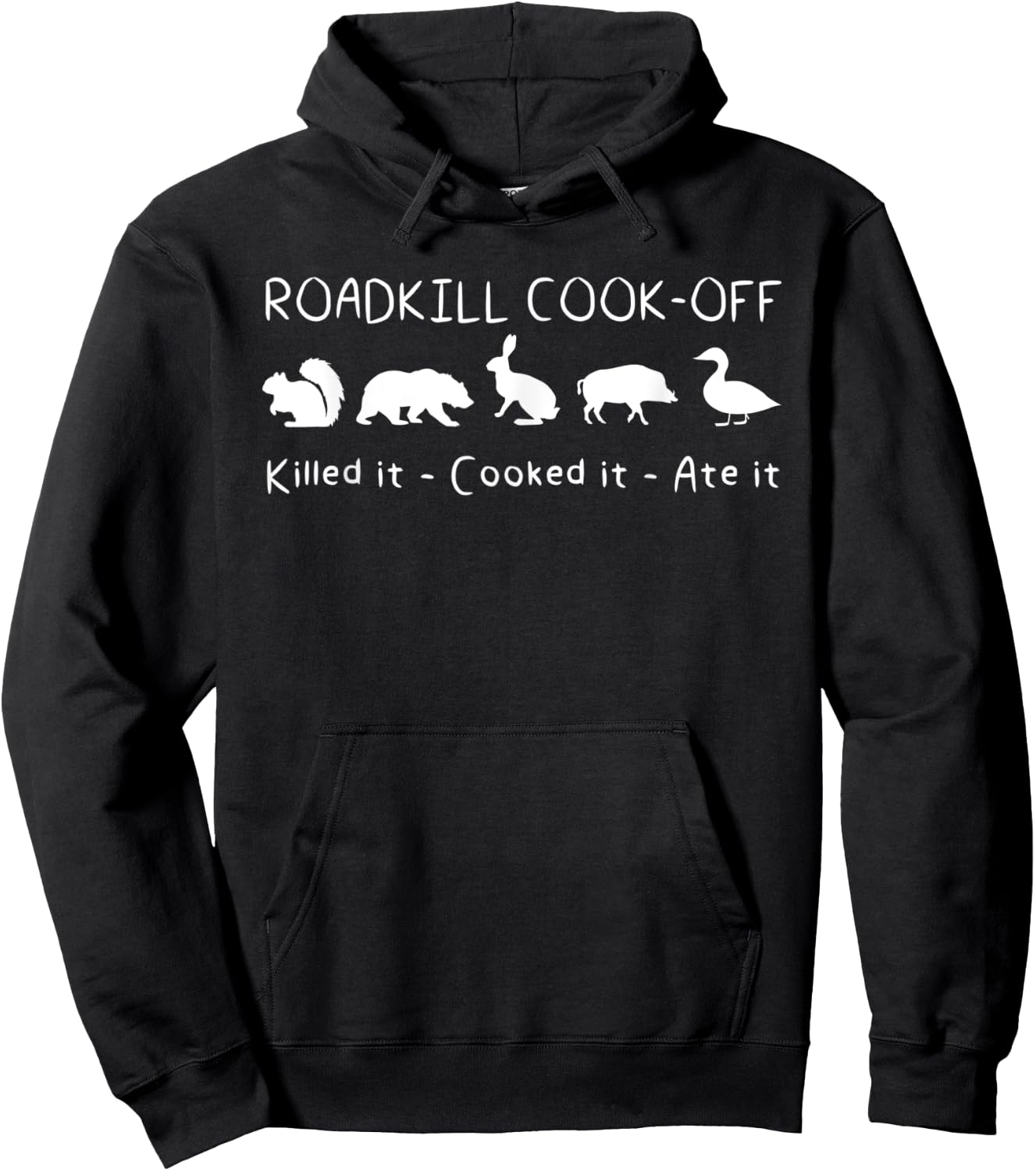Roadkill Cook Off Festival Cooking BBQ Competition Hoodie - Hoodie | Black