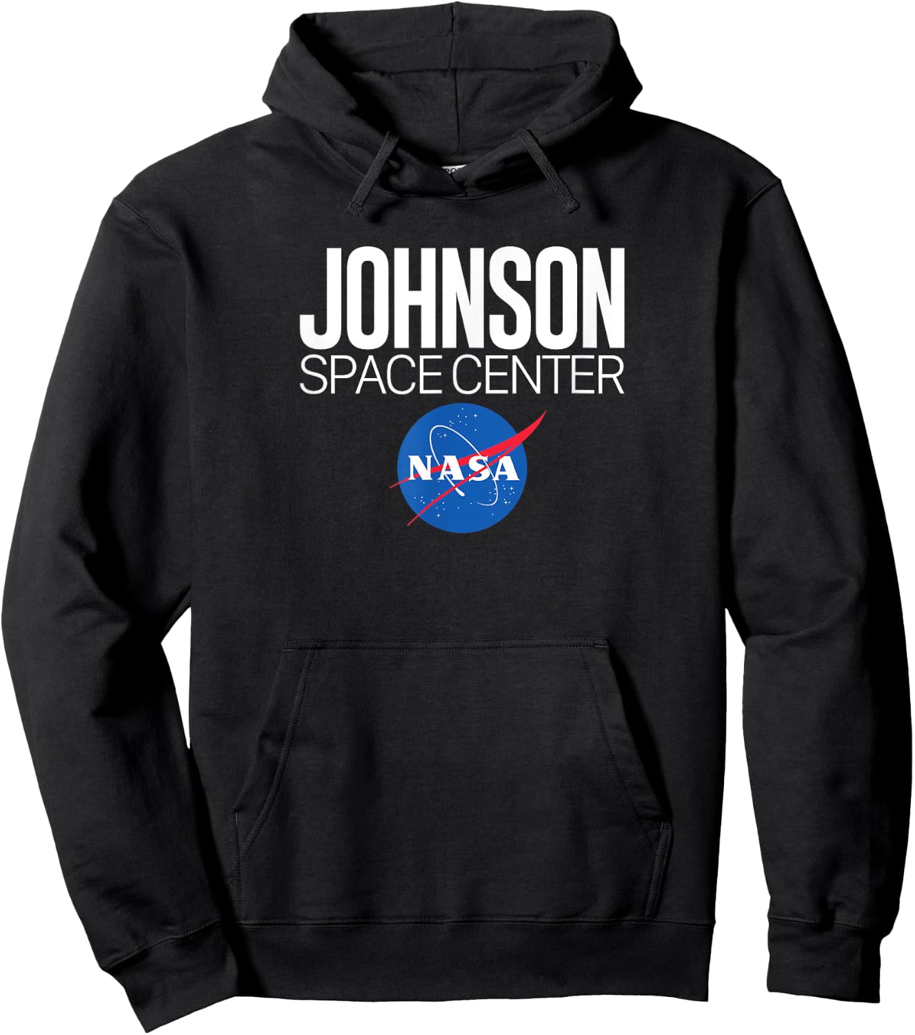 Johnson Space Center Houston 2 - NASA Space Hoodie - Hoodie | Black