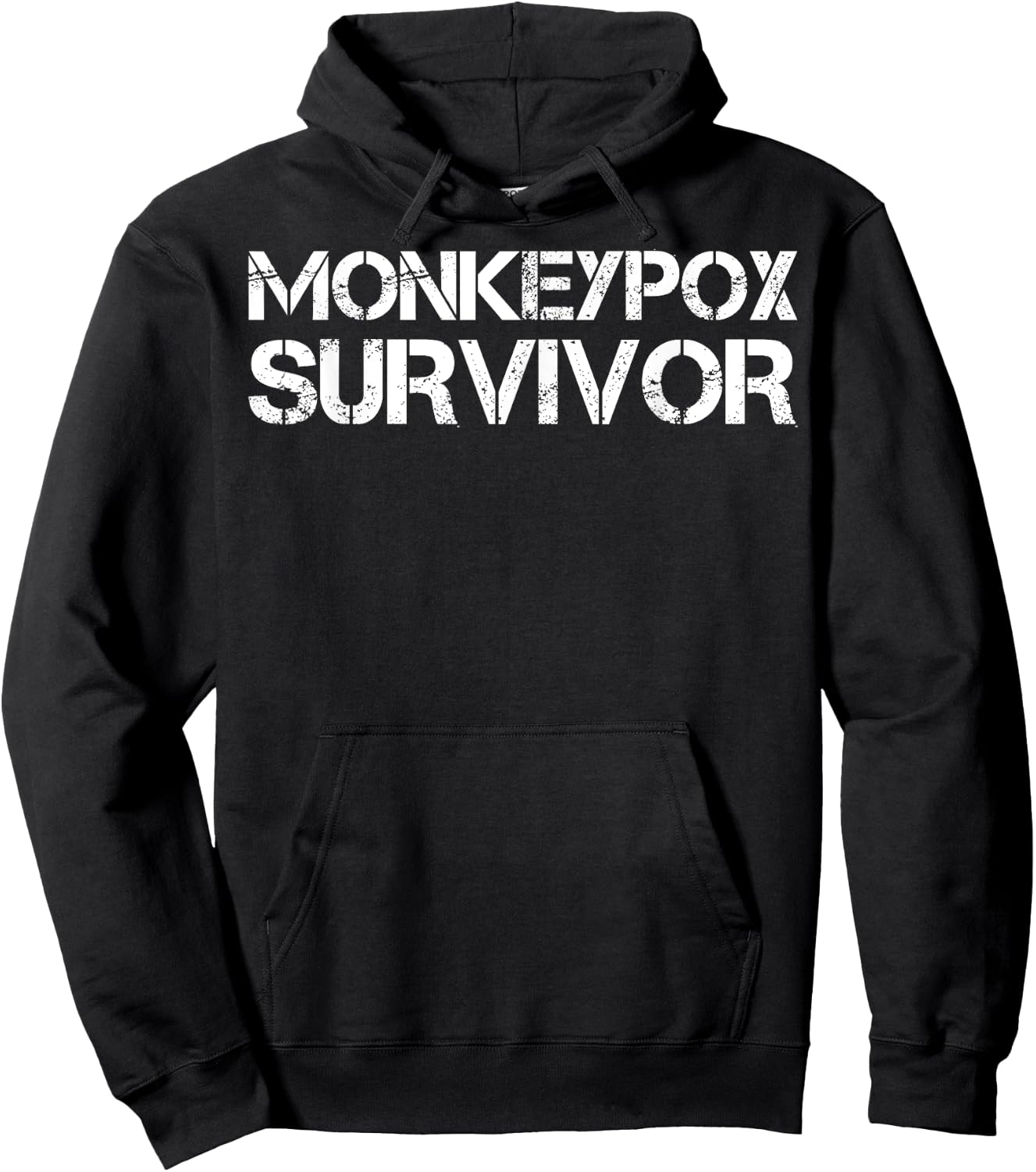 Monkeypox Survivor Hoodie - Hoodie | Black