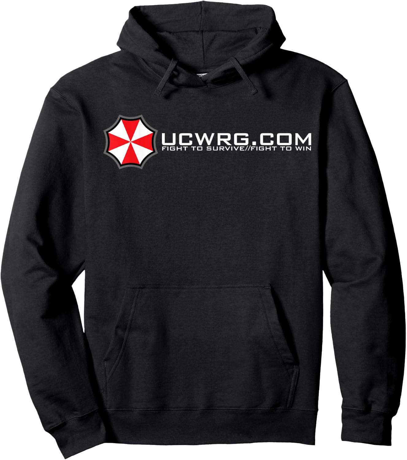 Umbrella Corporation Website , Fight to Survive Hoodie - Hoodie | Black