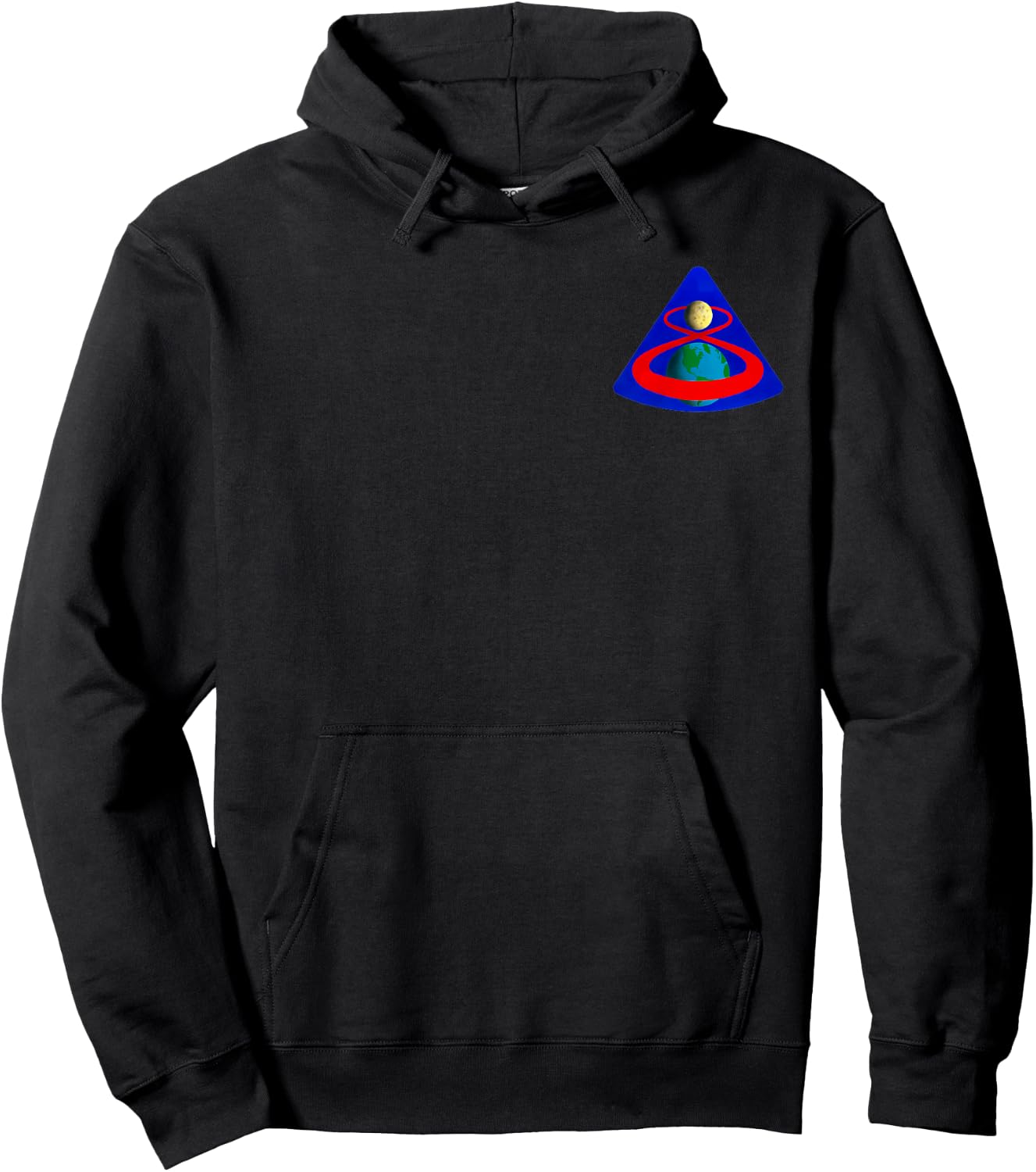 NASA Apollo 8 - 50 Years Apollo Moon Landing - Pocket Hoodie - Hoodie | Black