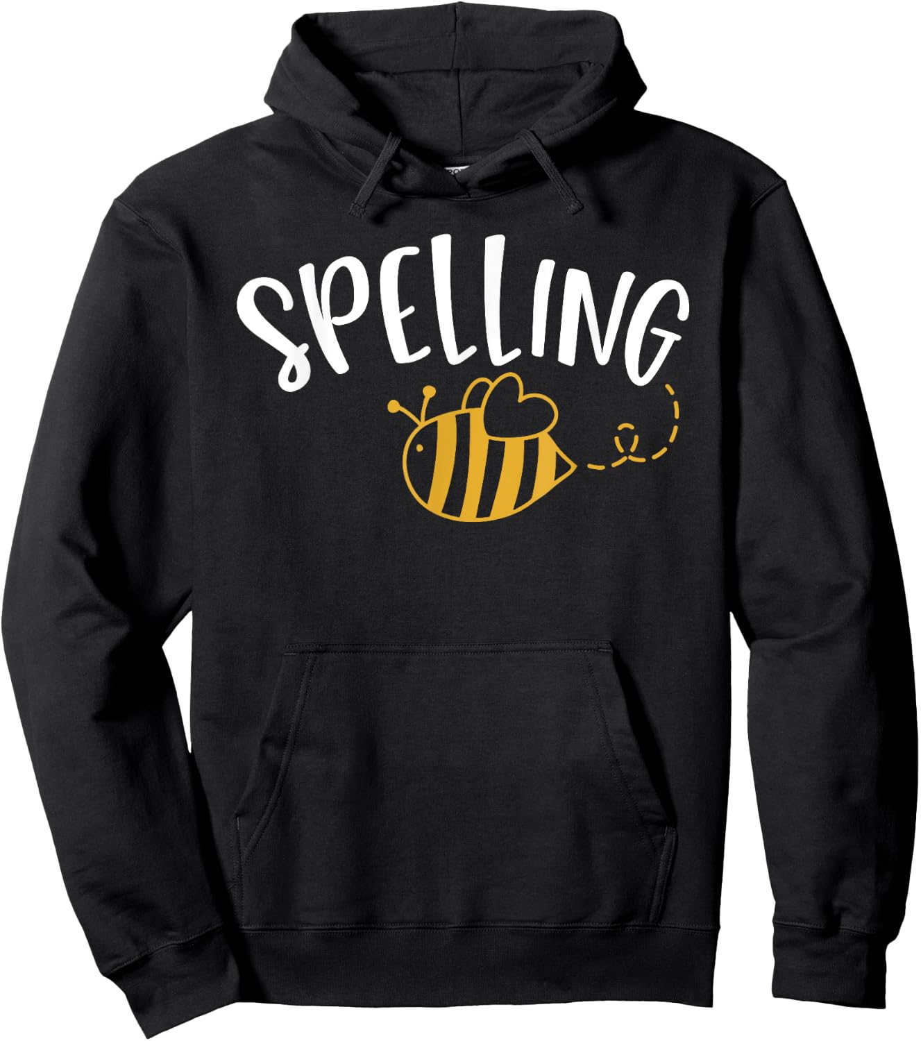 Cute Spelling Bee Design - School Spelling Bee Hoodie - Hoodie | Black