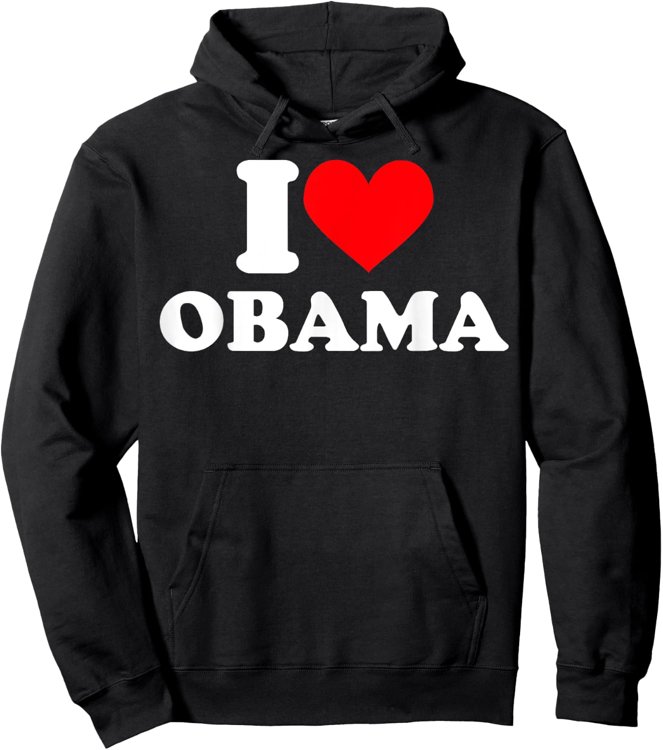 I love Obama T Shirt I heart Obama Hoodie - Hoodie | Black
