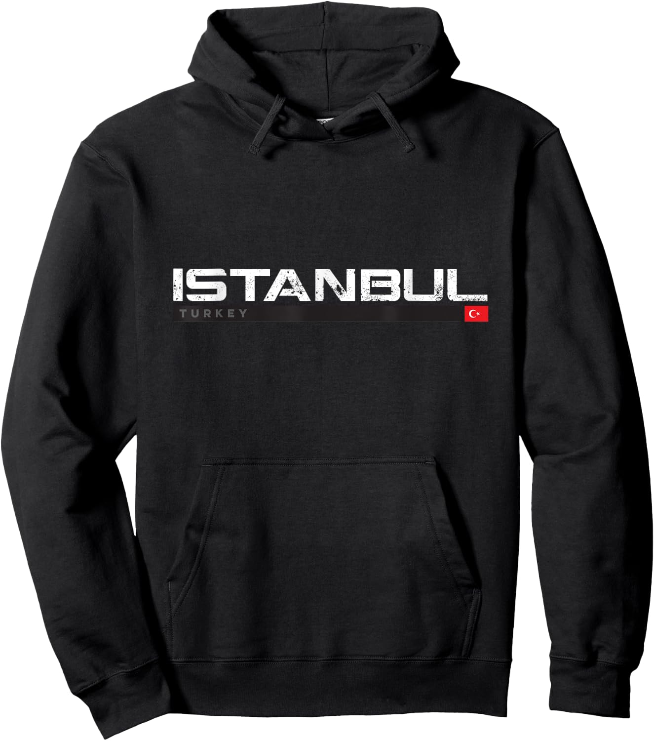 Istanbul Turkey Vintage Retro Hoodie - Hoodie | Black
