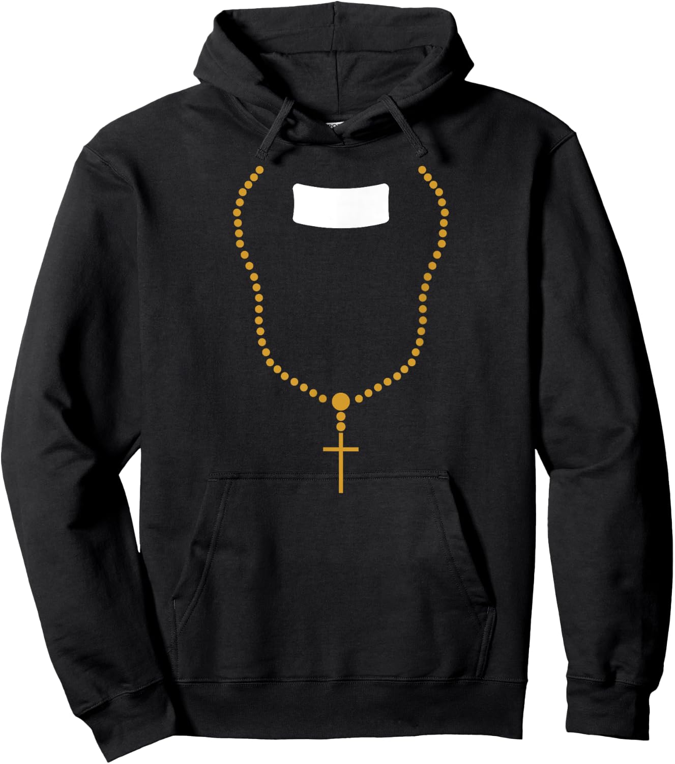 Preacher Costume Halloween Shirt - Priest Or Evangelist Gift Hoodie - Hoodie | Black
