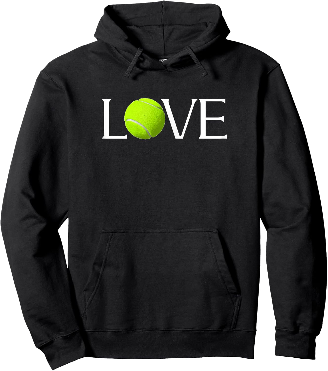 Tennis Love player fan match day gift Hoodie - Hoodie | Black