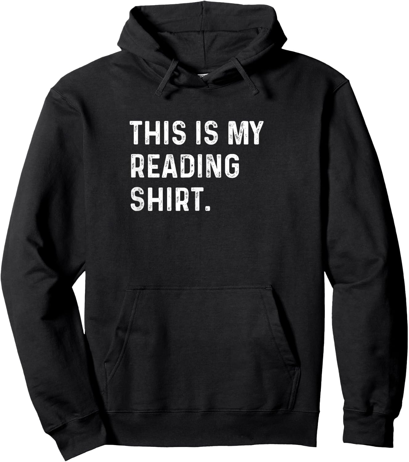 This Is My Reading Shirt - Read Book Non Fiction Club Books Hoodie - Hoodie | Black