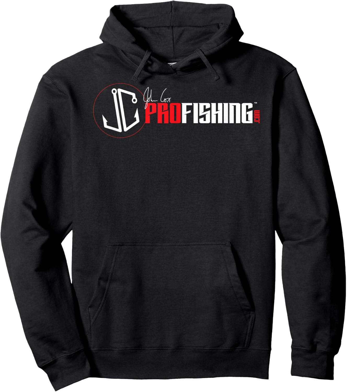 Pro Bass Angler John Cox - JC Pro Fishing Hoodie - Hoodie | Black