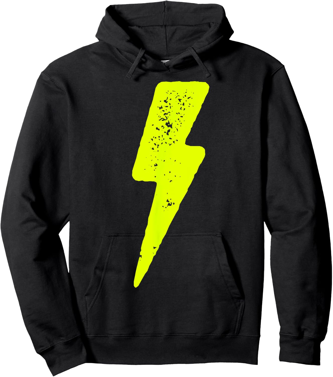 Cool Lightening bolt for sporty athletes teenagers kids Hoodie - Hoodie | Black