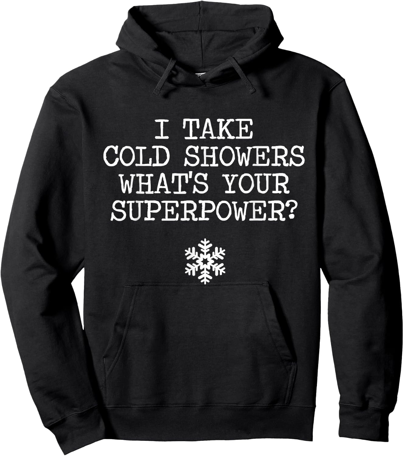 Funny Cold Shower Gift Cold Exposure Lover Wim Ice Bath Hoodie - Hoodie | Black