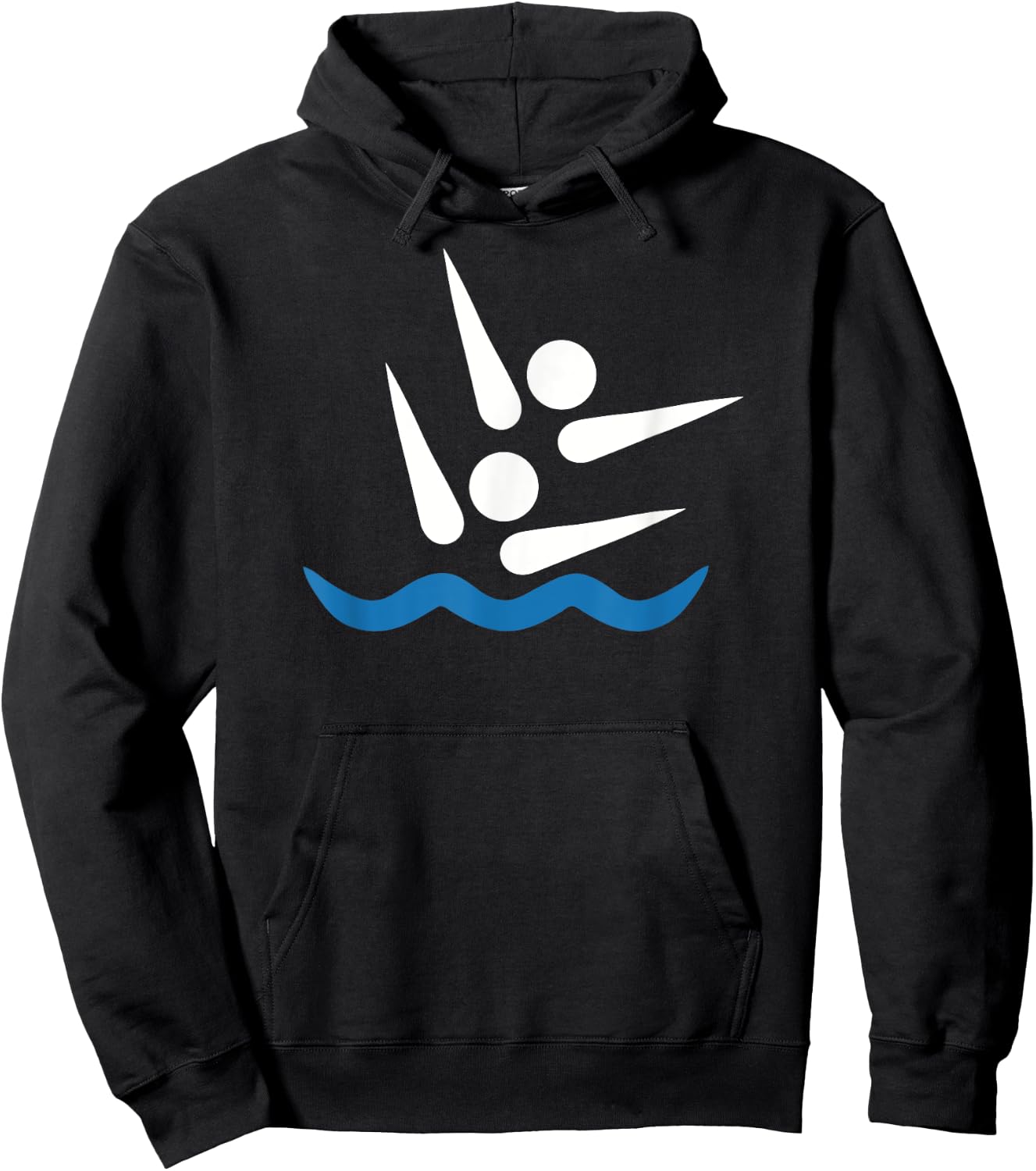 Synchronized swimming Hoodie - Hoodie | Black