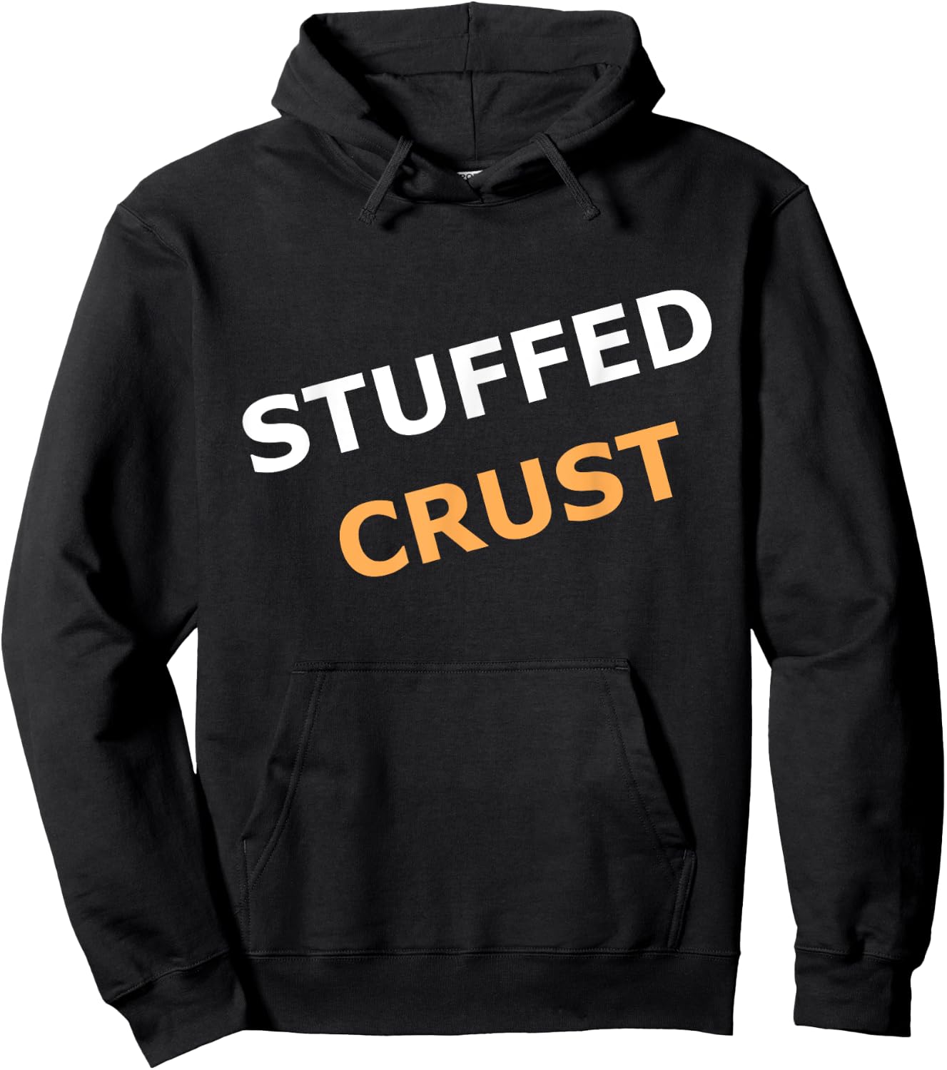 Stuffed Pizza Crust for Pizza fans Hoodie - Hoodie | Black