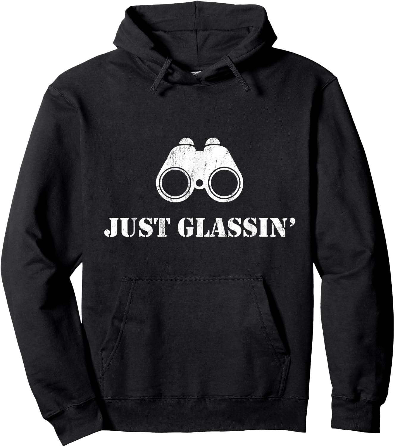 Just Glassin Hunters Hoodie - Hoodie | Black