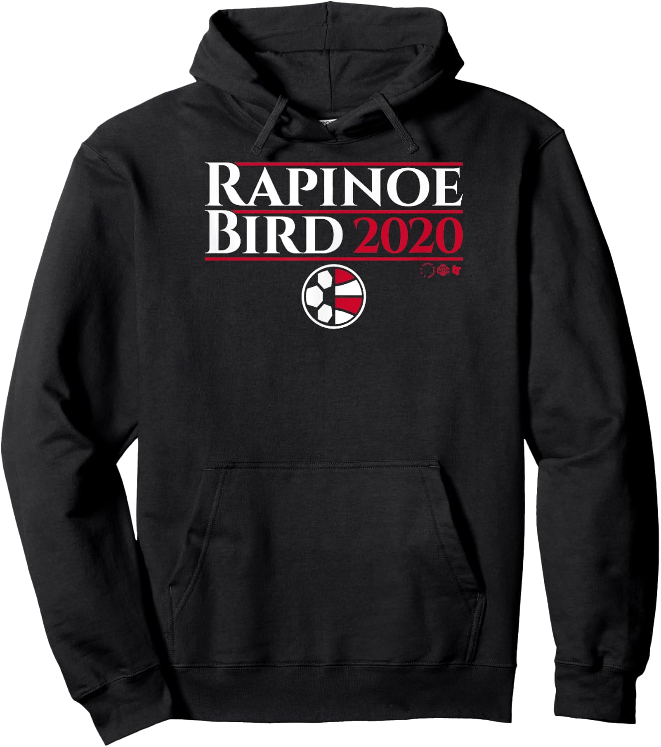 Megan Rapinoe, Sue Bird - Rapinoe Bird 2020 Hoodie - Hoodie | Black