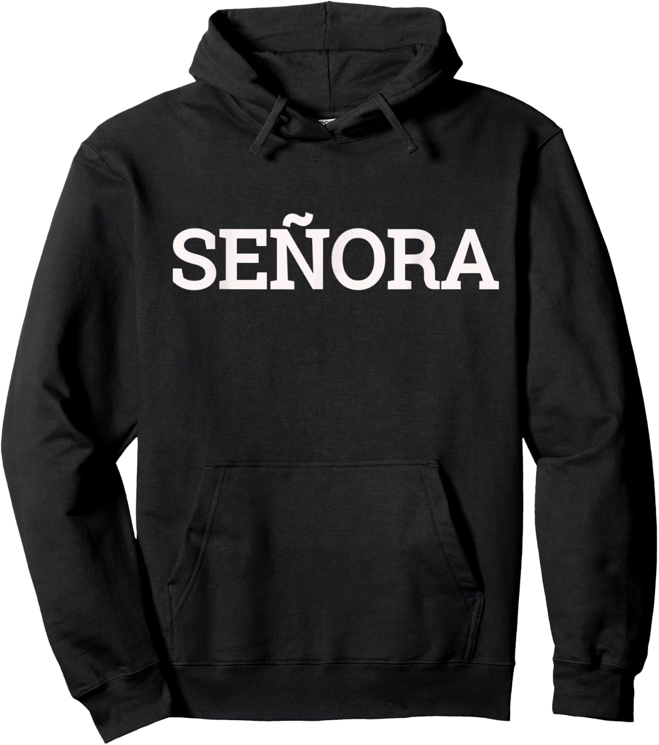 Senora Apparel Senor Spanish Teacher Gear Senora Apparel Women Kids Hoodie - Hoodie | Black