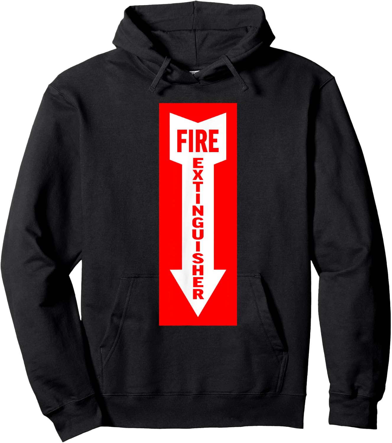 Fire Extinguisher Hoodie - Hoodie | Black