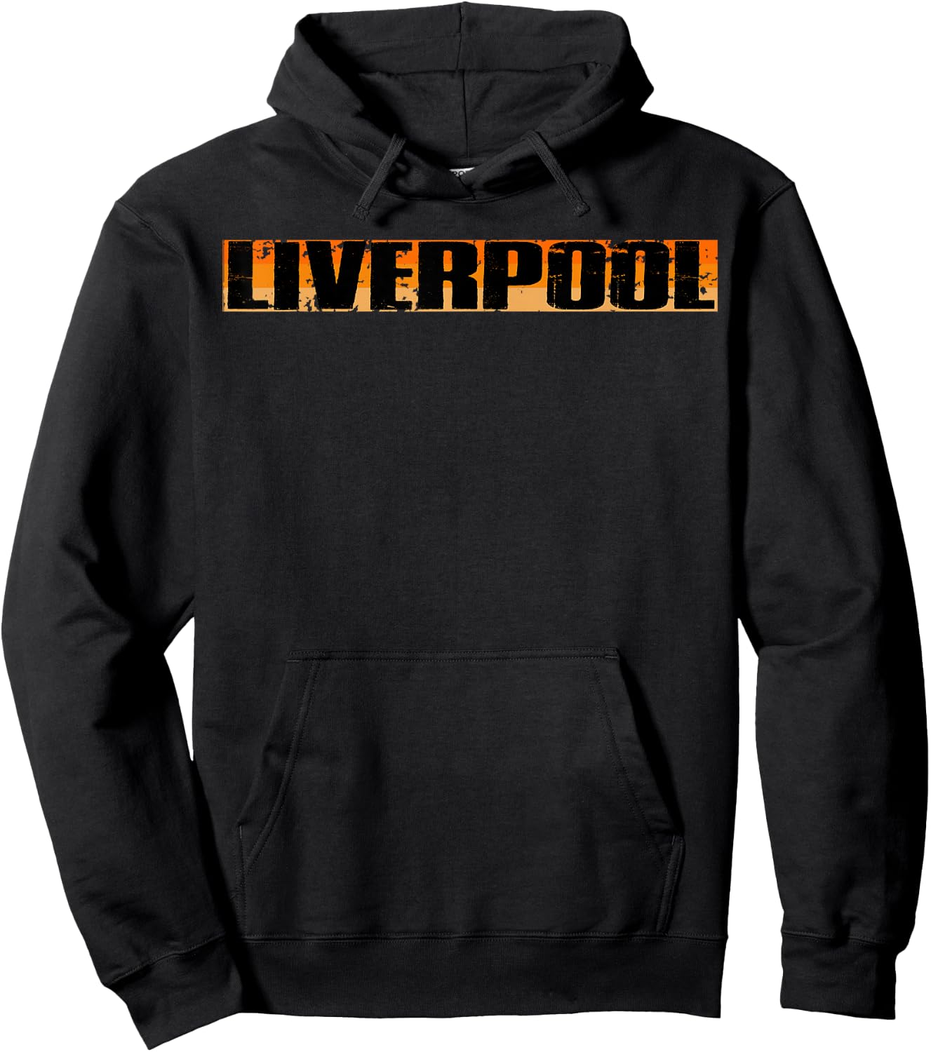 Vintage Retro Liverpool England Cool Shirt Gift Hoodie - Hoodie | Black