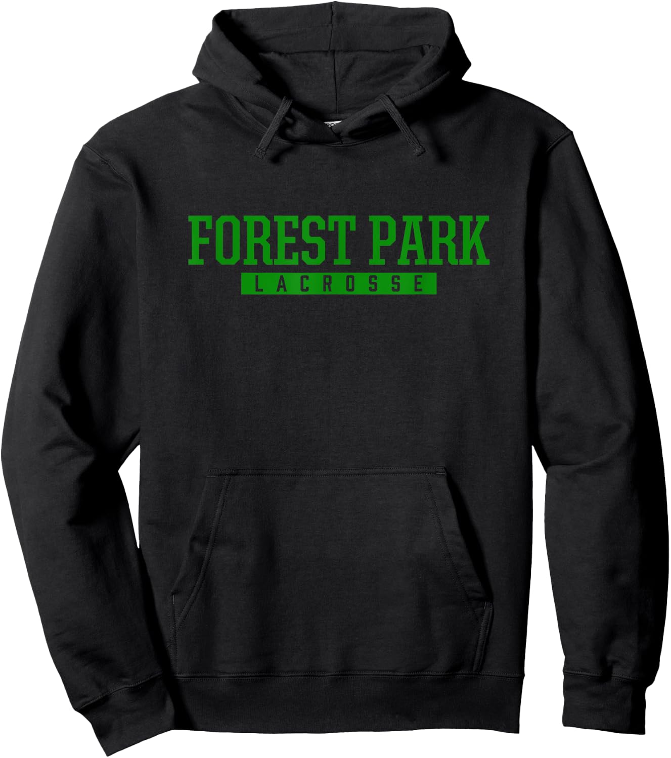 Forest Park High School Lacrosse Hoodie - Hoodie | Black