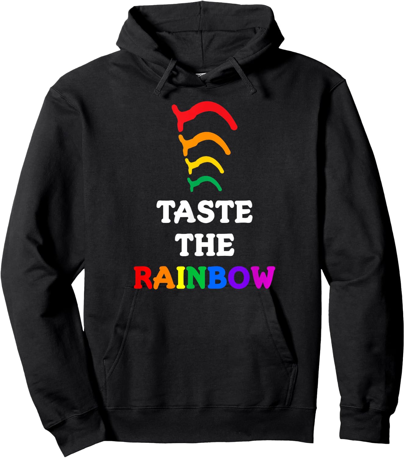 Taste the Rainbow - Funny Shirt for Medical Professionals Hoodie - Hoodie | Black
