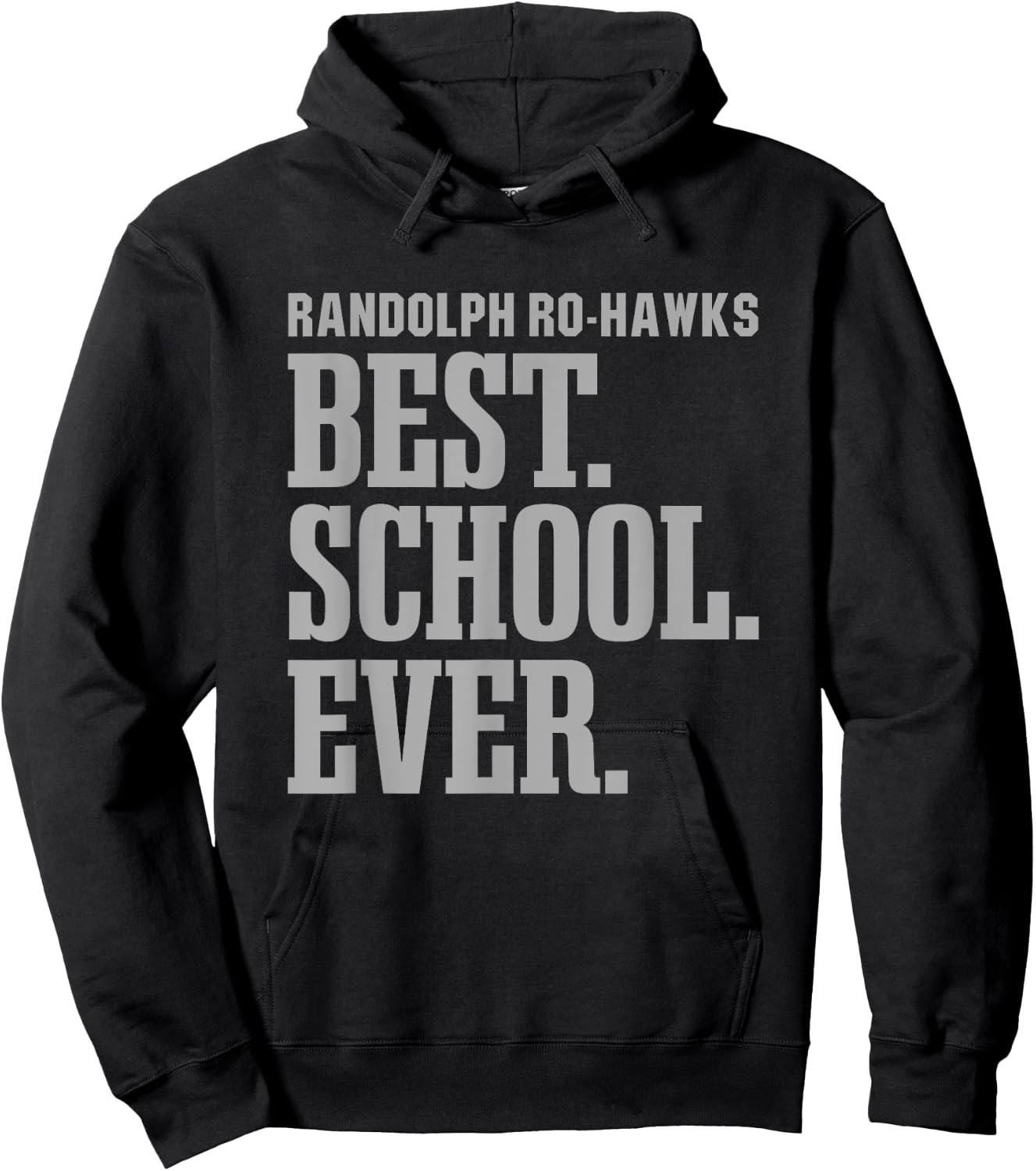 Randolph Ro-Hawks Best Ever HS Hoodie - Hoodie | Black