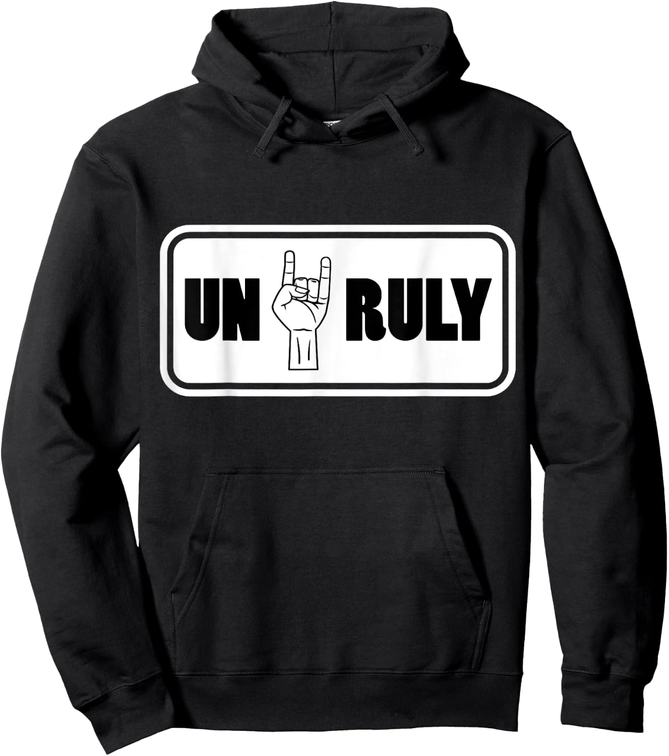 Unruly Jamaican Dancehall Reggae Music Island Hoodie - Hoodie | Black