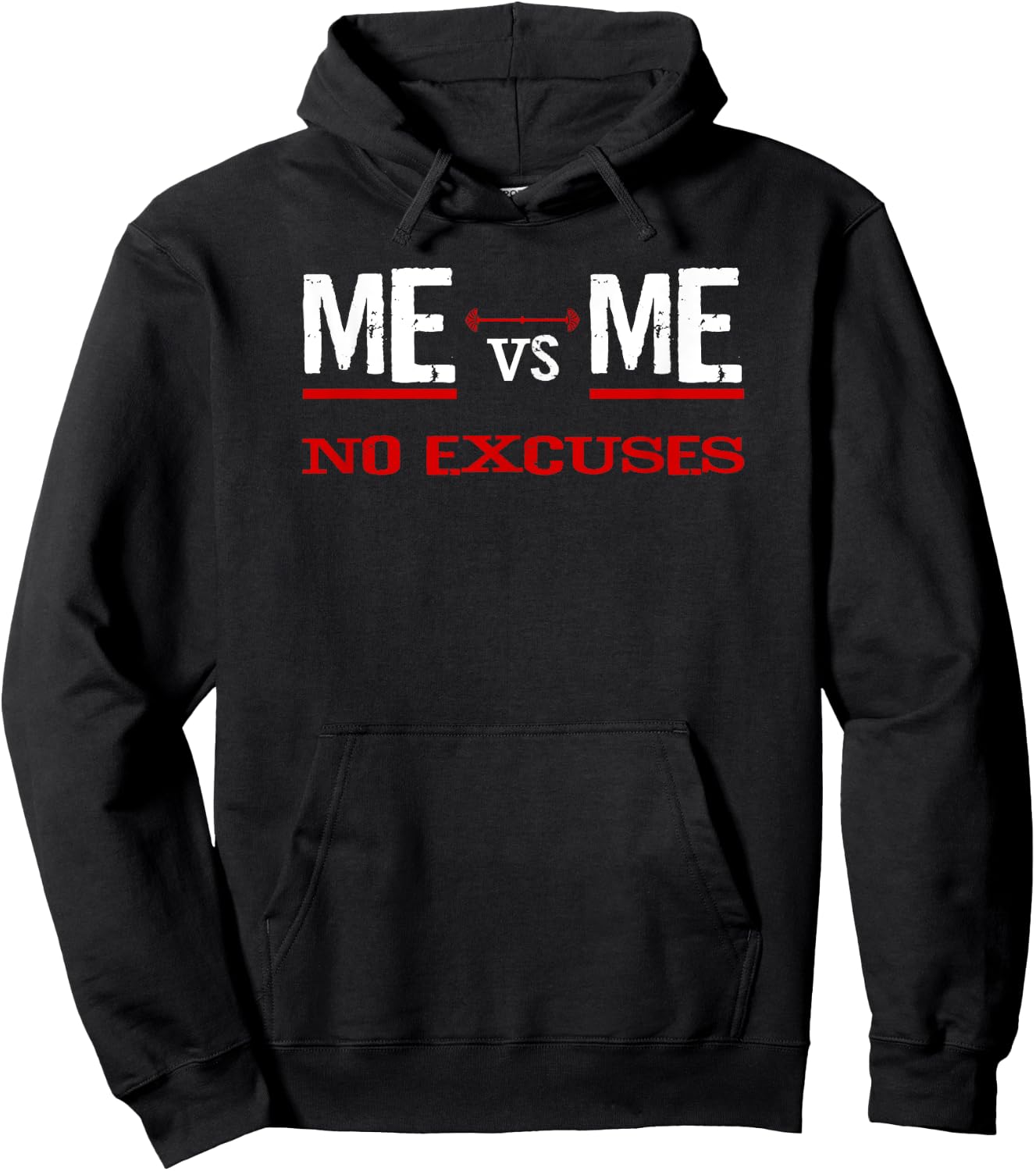 ME vs ME No Excuses Hoodie - Hoodie | Black
