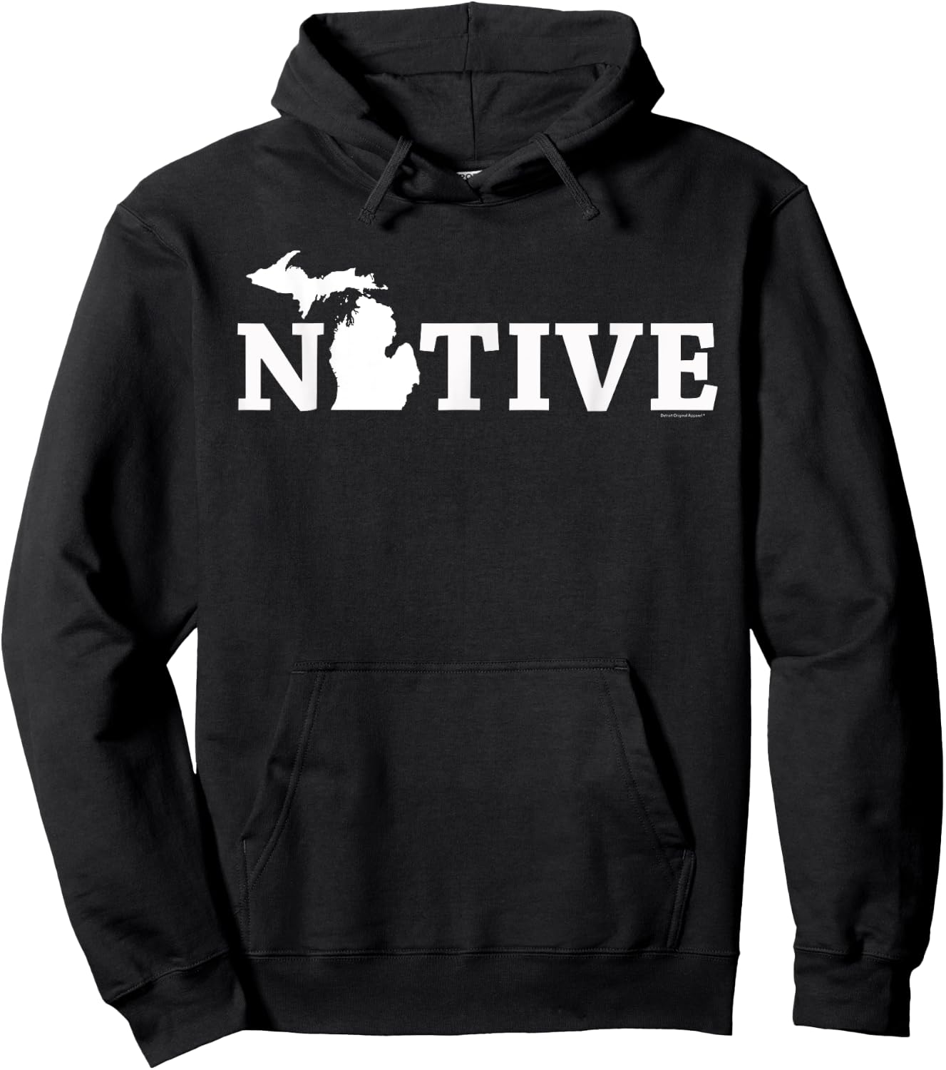 Michigan Midwest T Shirt - Mitten Shirt - Native Hoodie - Hoodie | Black