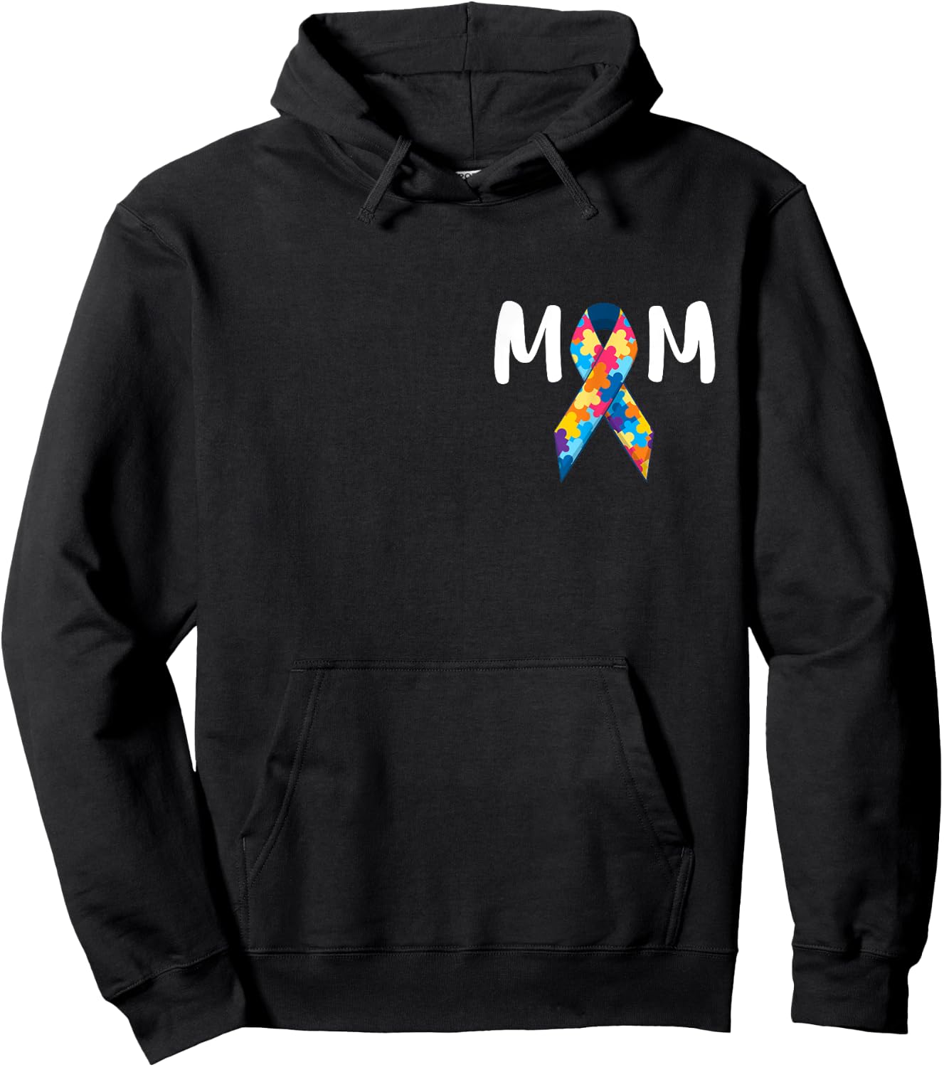 Autism Mom Support Awareness Autistic Parents Gifts Hoodie - Hoodie | Black