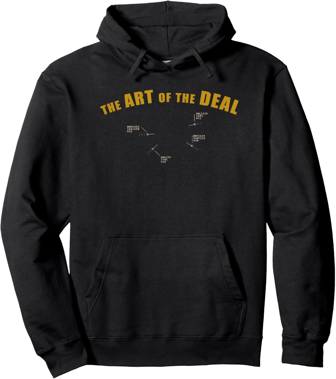 Funny ATC Air Traffic Controller Shirt - The Art of the DEAL Hoodie - Hoodie | Black