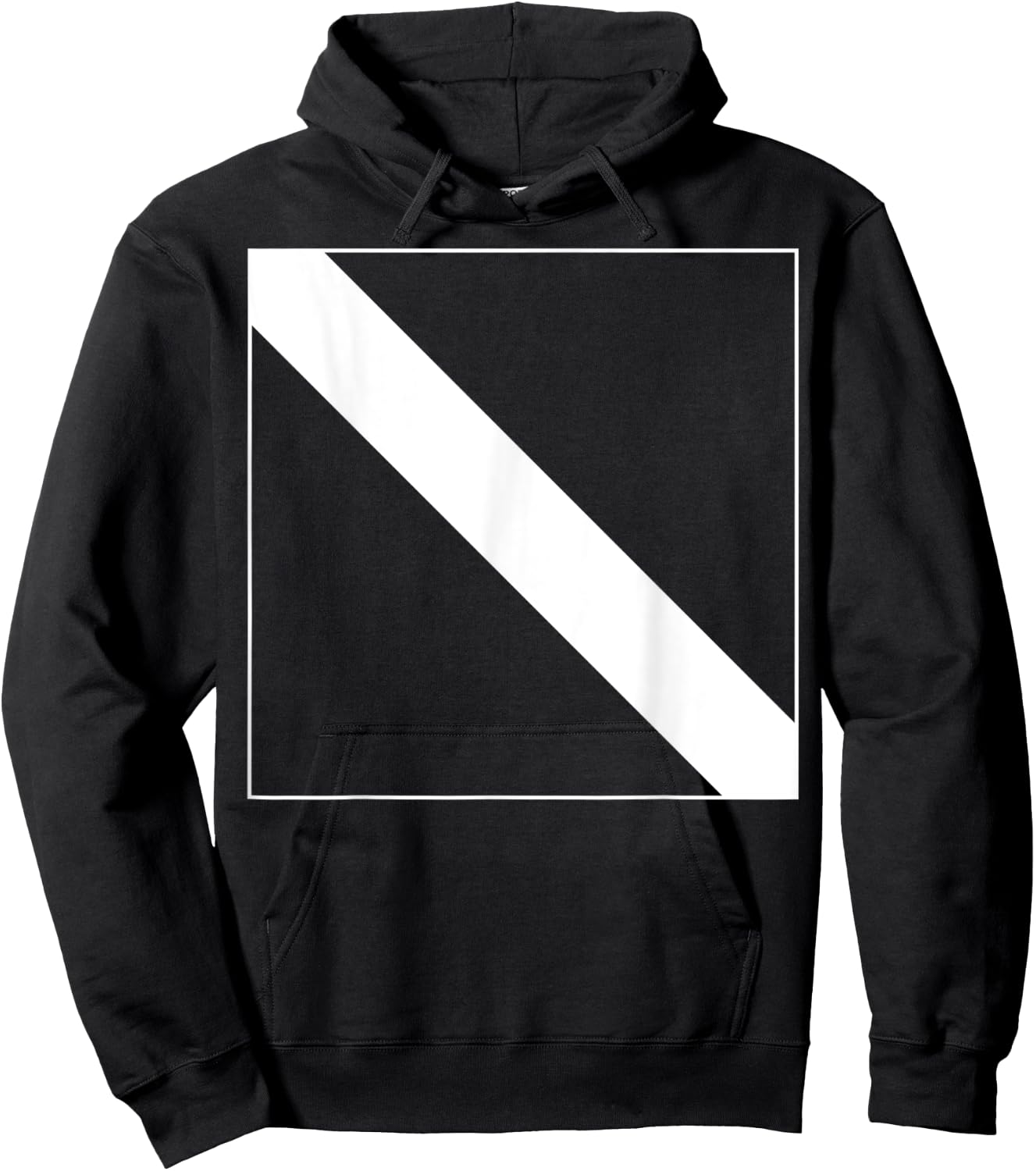 Dive Flag Scuba Diving Hoodie - Hoodie | Black